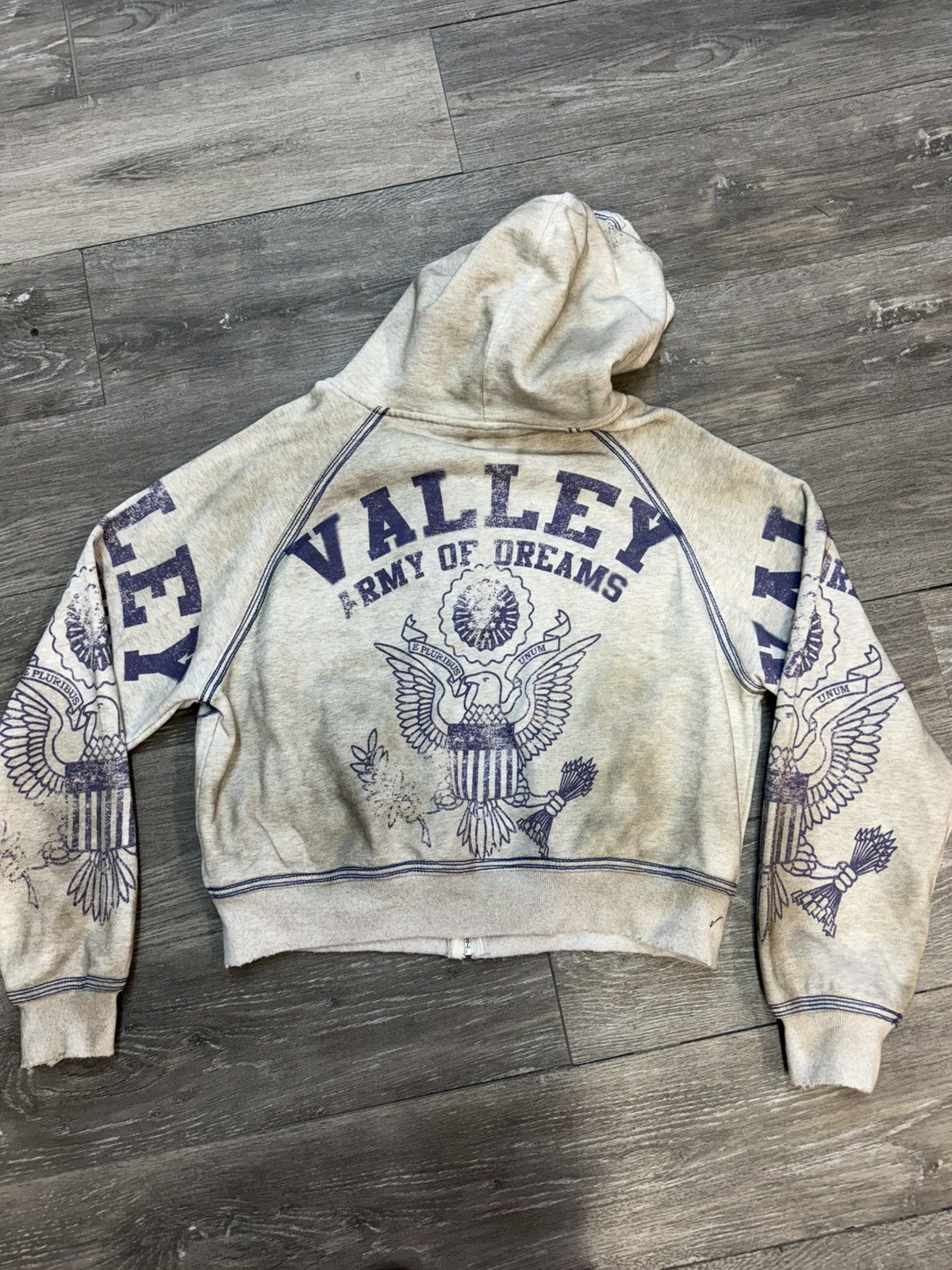 Vale Vale Army Zip Up Hoodie Size US S / EU 44-46 / 1 - 2 Thumbnail