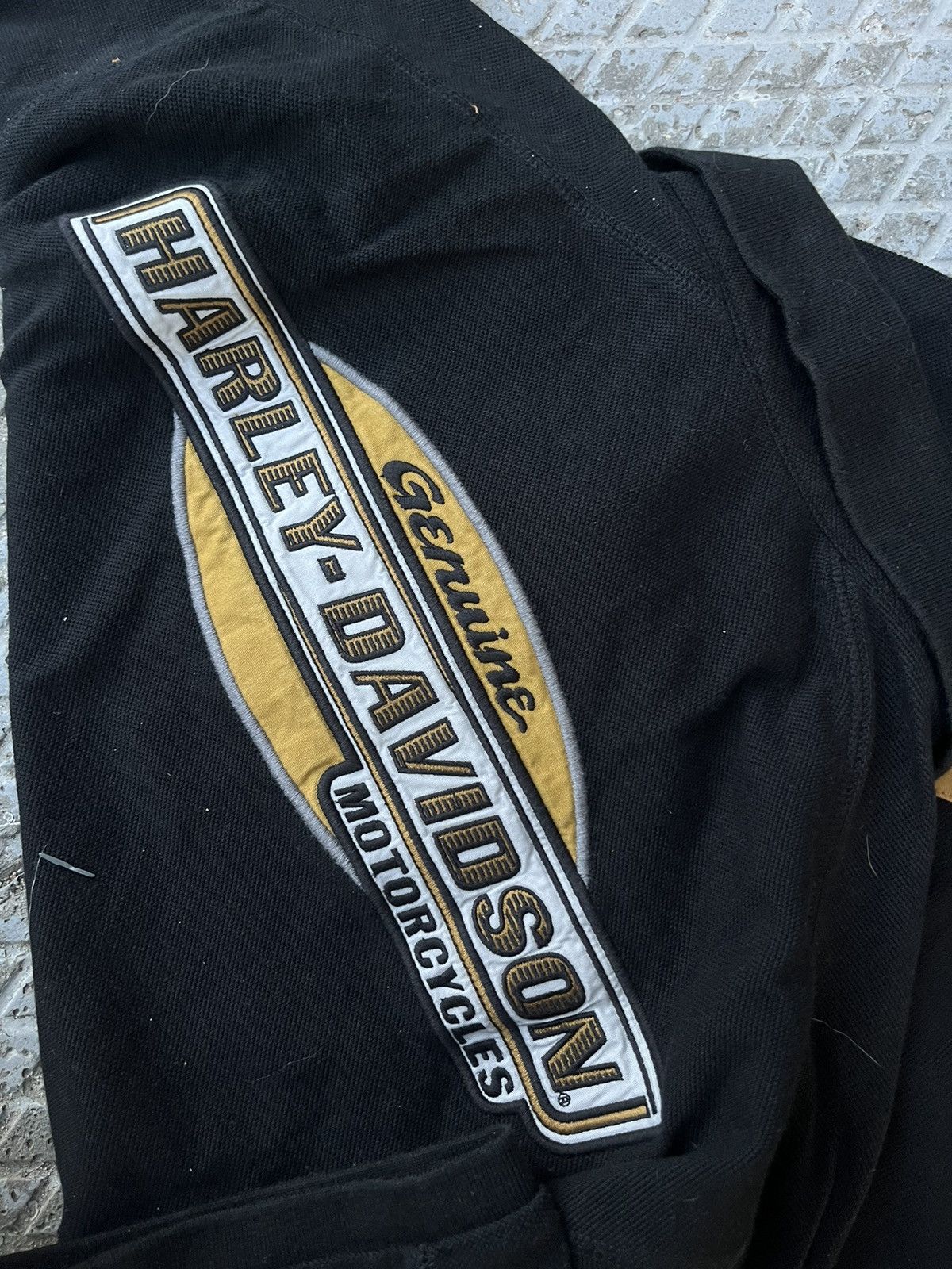 Harley Davidson Polo Harley Davidson vintage big logo Size US M / EU 48-50 / 2 - 7 Thumbnail