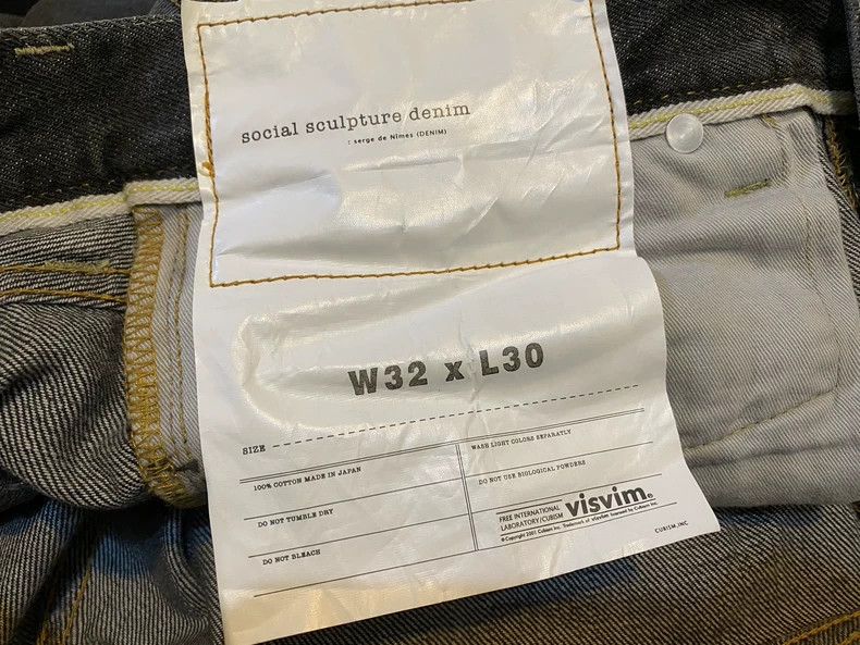 Visvim visvim size w32l30 17AW Black Cashew 04D10 Washed Jeans 250 Size US 30 / EU 46 - 8 Thumbnail