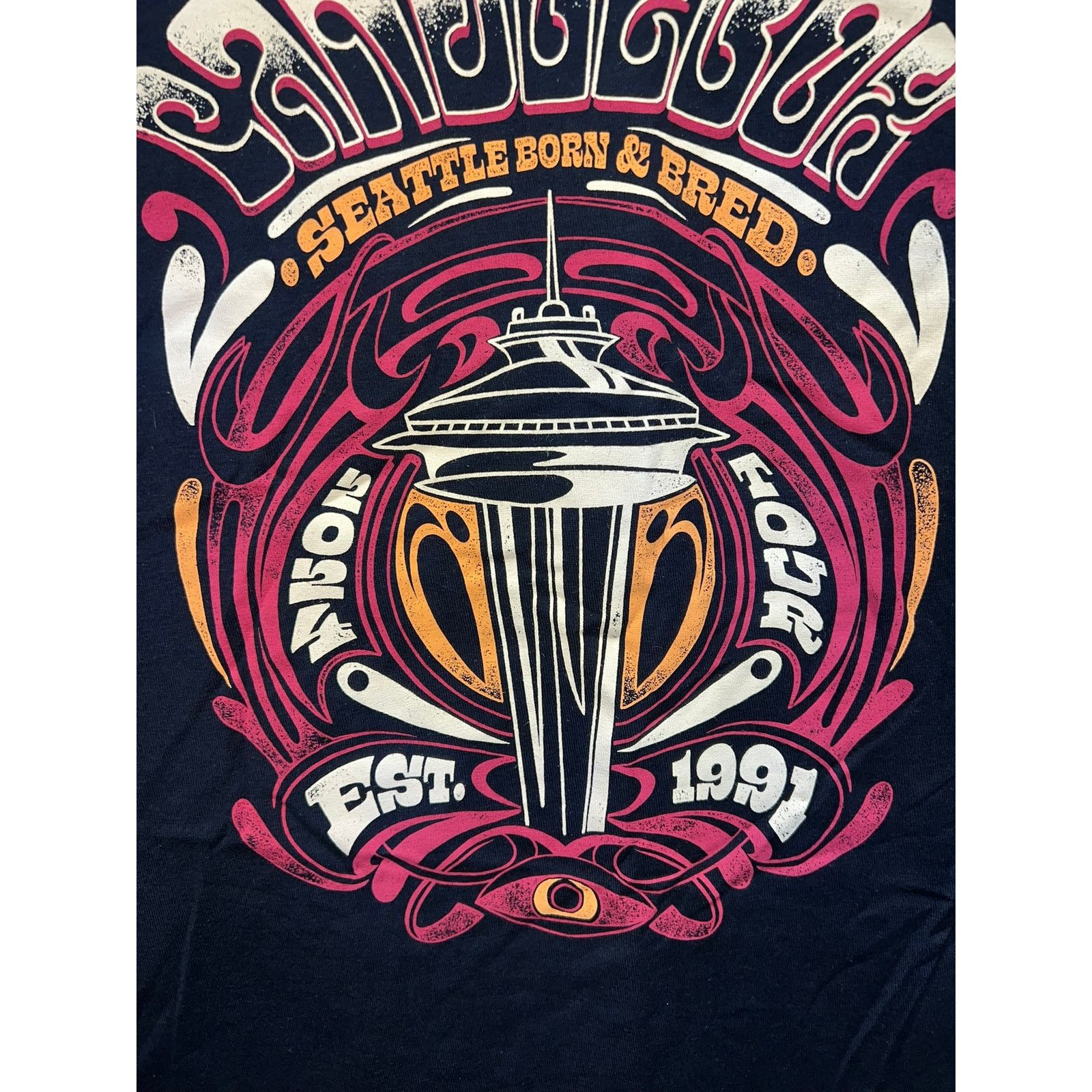Tultex Candlebox Tour Shirt Seattle Concert Candle Box Tee 2XL XXL Size US XXL / EU 58 / 5 - 4 Thumbnail
