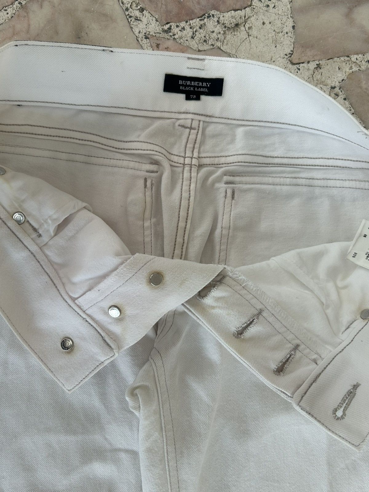 Burberry Burberry Black Label Vintage White Casual Pants Size US 32 / EU 48 - 8 Thumbnail