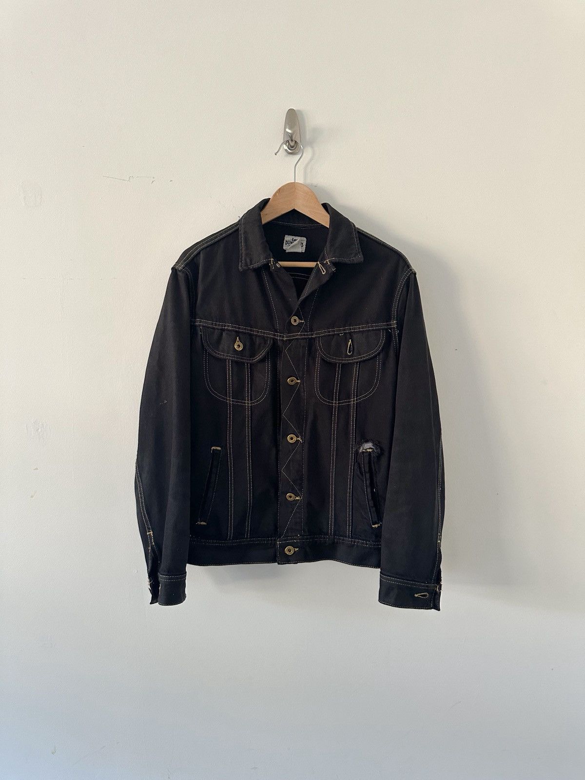 Lee Distressed Denim Jacket Size US M / EU 48-50 / 2 - 1 Thumbnail