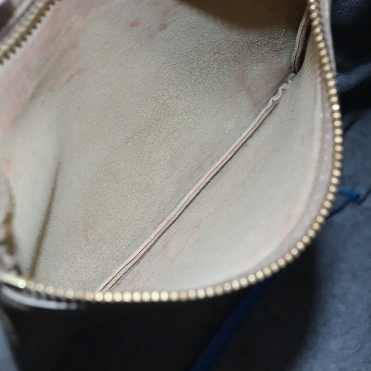Celine CELINE Shoulder Bag Leather Beige Gold Blue Size ONE SIZE - 11 Thumbnail