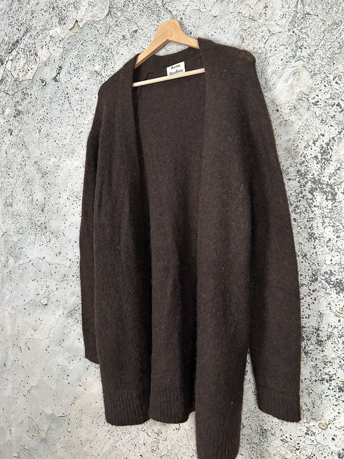 Acne Studios Acne Studios Knit Raya Short PAW14 Brown Sweater Cardigan Size US S / EU 44-46 / 1 - 2 Thumbnail