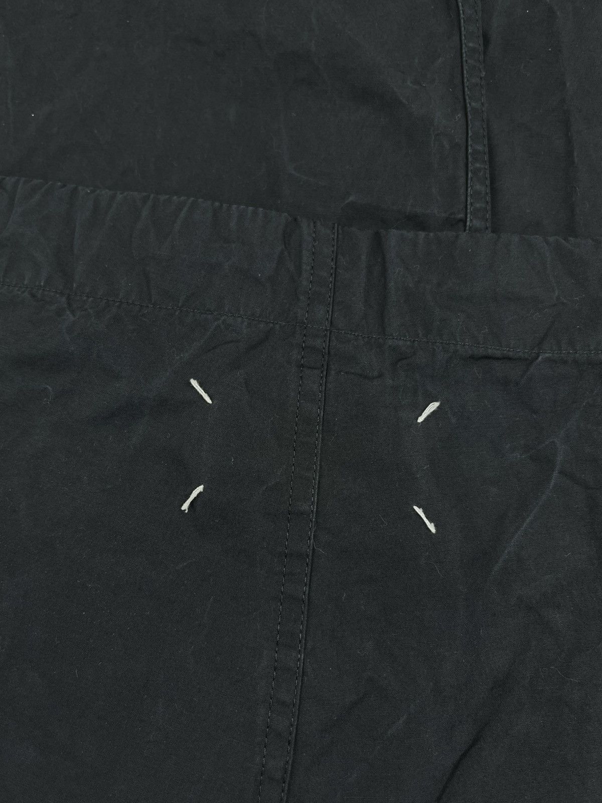 Maison Margiela SS16 Maison Margiela Leather Tip Drawstring Marbled Shorts Size US 30 / EU 46 - 4 Thumbnail