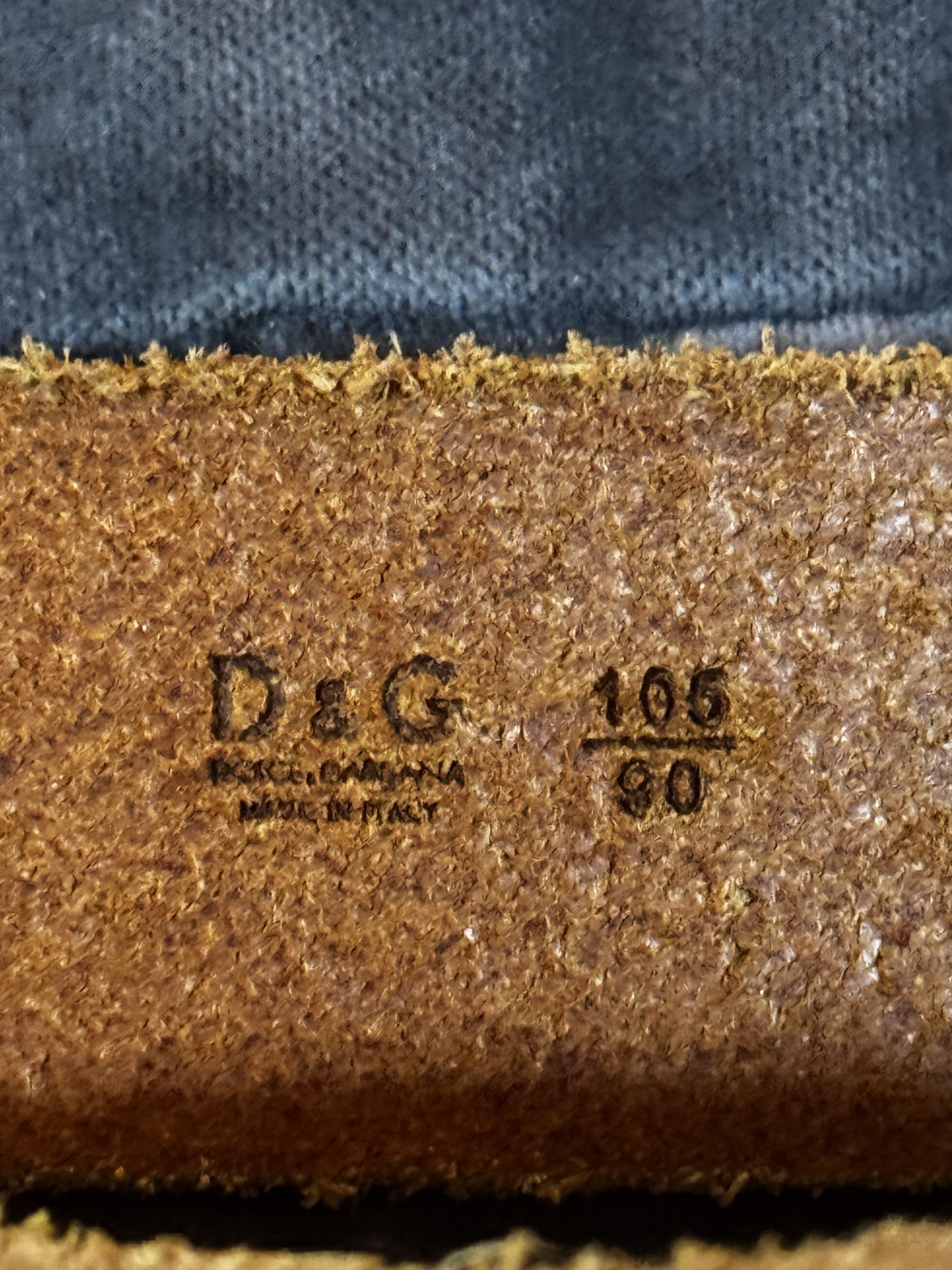 Dolce & Gabbana Dolce “tomahawk” vintage belt Size 32 - 3 Thumbnail