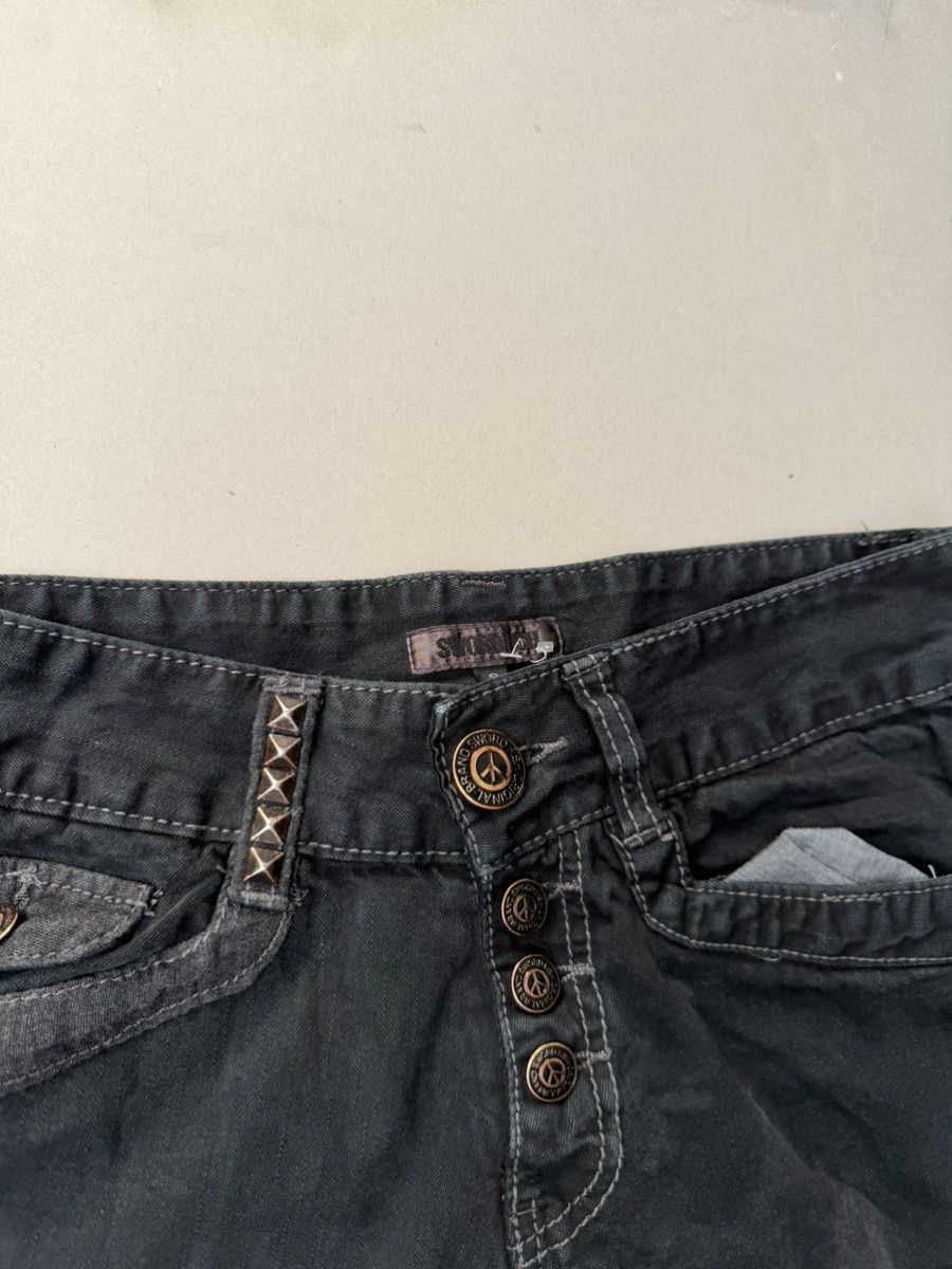 Japanese Brand Sworddish lace up flare jeans Size US 28 / EU 44 - 3 Thumbnail