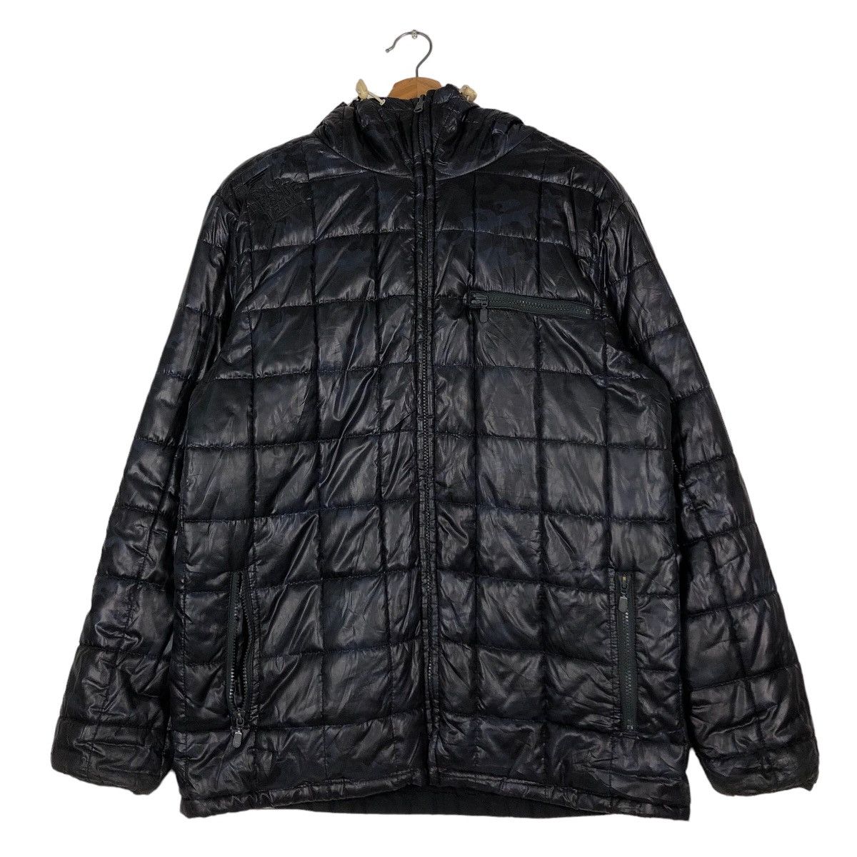 Avirex 🔥Rich Black Reversible Jacket Avirex Varsity Light Puffer Size US XL / EU 56 / 4 - 17 Thumbnail