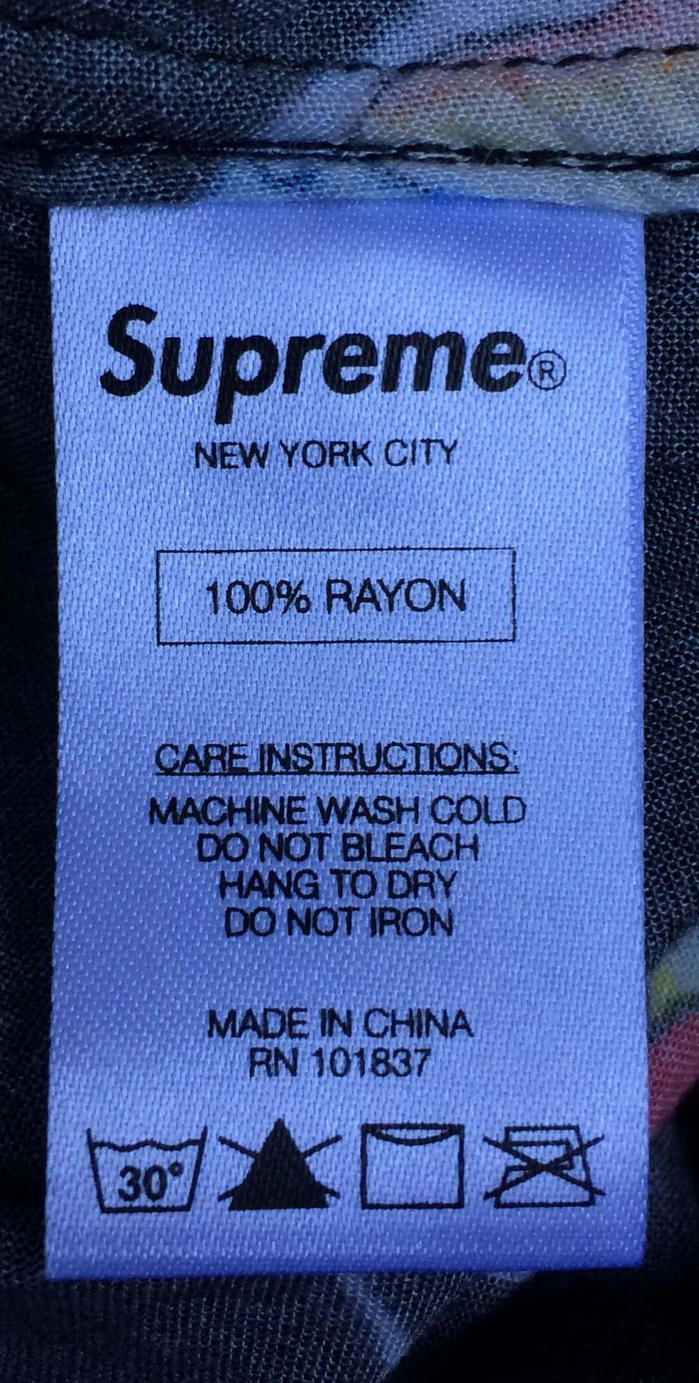 Supreme S/S 2016 Supreme x Gonz Butterfly Rayon Shirt Size US S / EU 44-46 / 1 - 6 Thumbnail