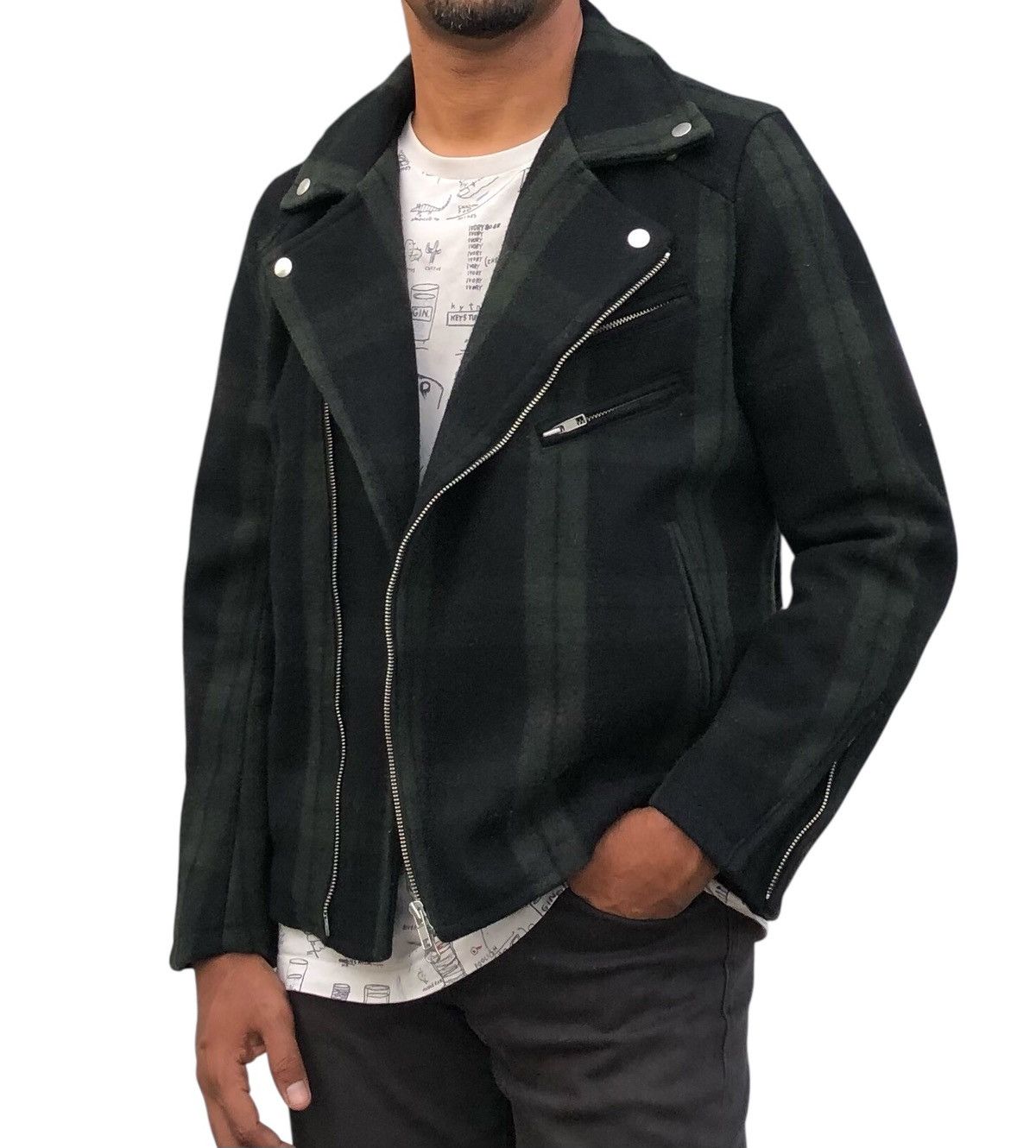 J. Press × Japanese Brand × Vintage J.Press wool Harrington Plaid