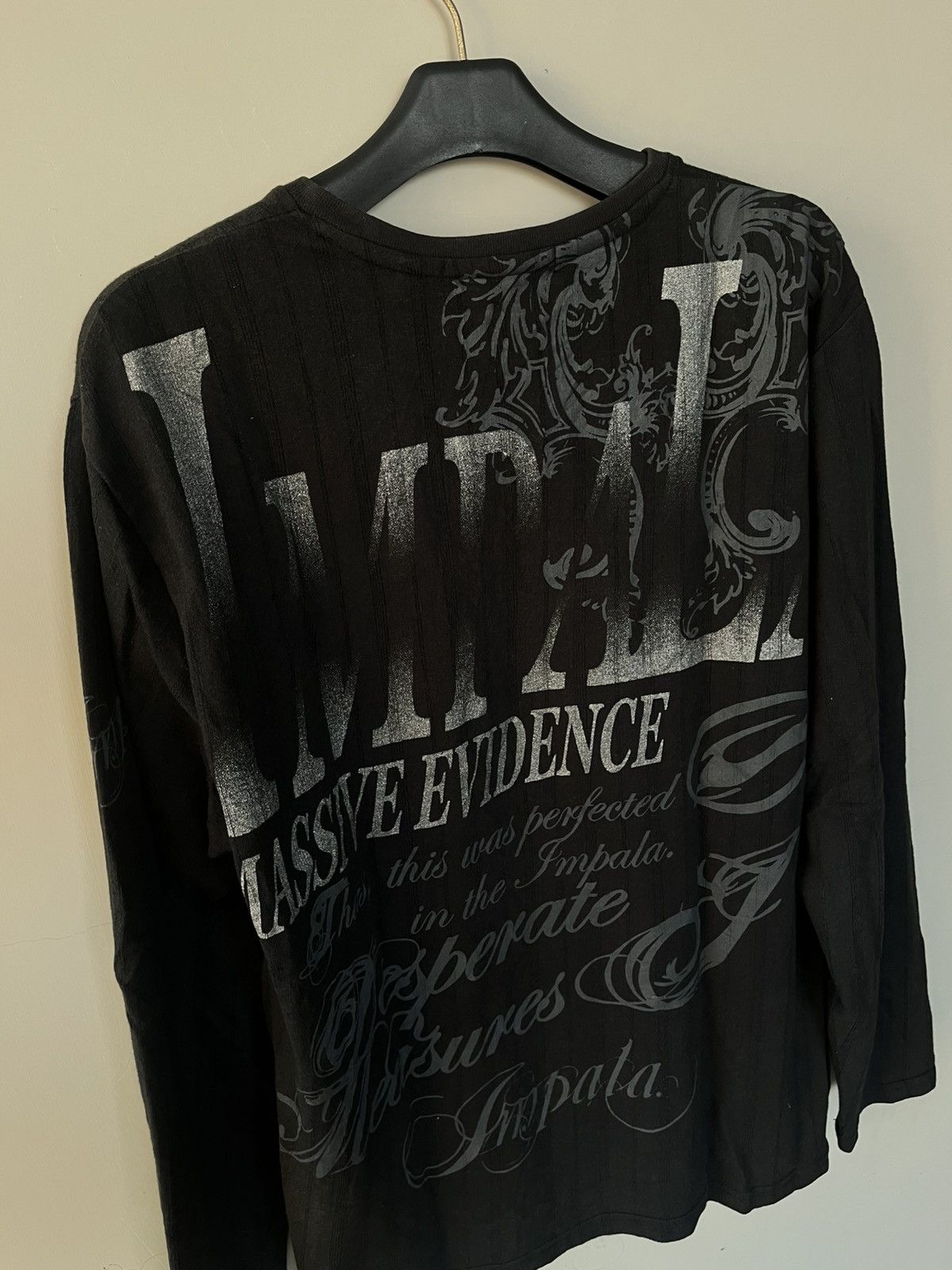 If Six Was Nine JAPANESE IMPALA POEM GOTHIC PUNK VKEI SEDITIONARIES STYLE Size US M / EU 48-50 / 2 - 3 Thumbnail