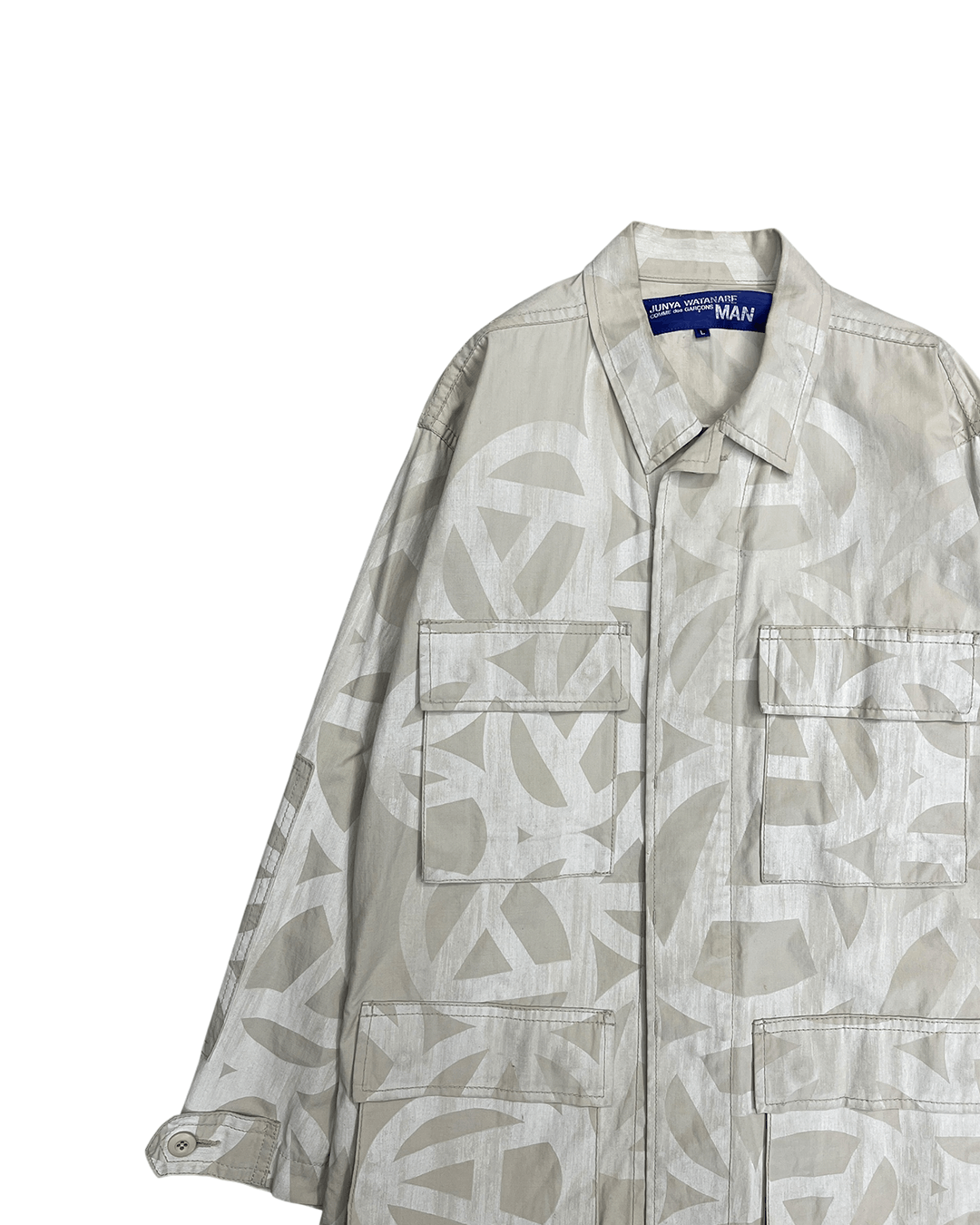 Junya Watanabe Junya Watanabe AD2003 Anarchy Painted Jacket Size US L / EU 52-54 / 3 - 6 Thumbnail