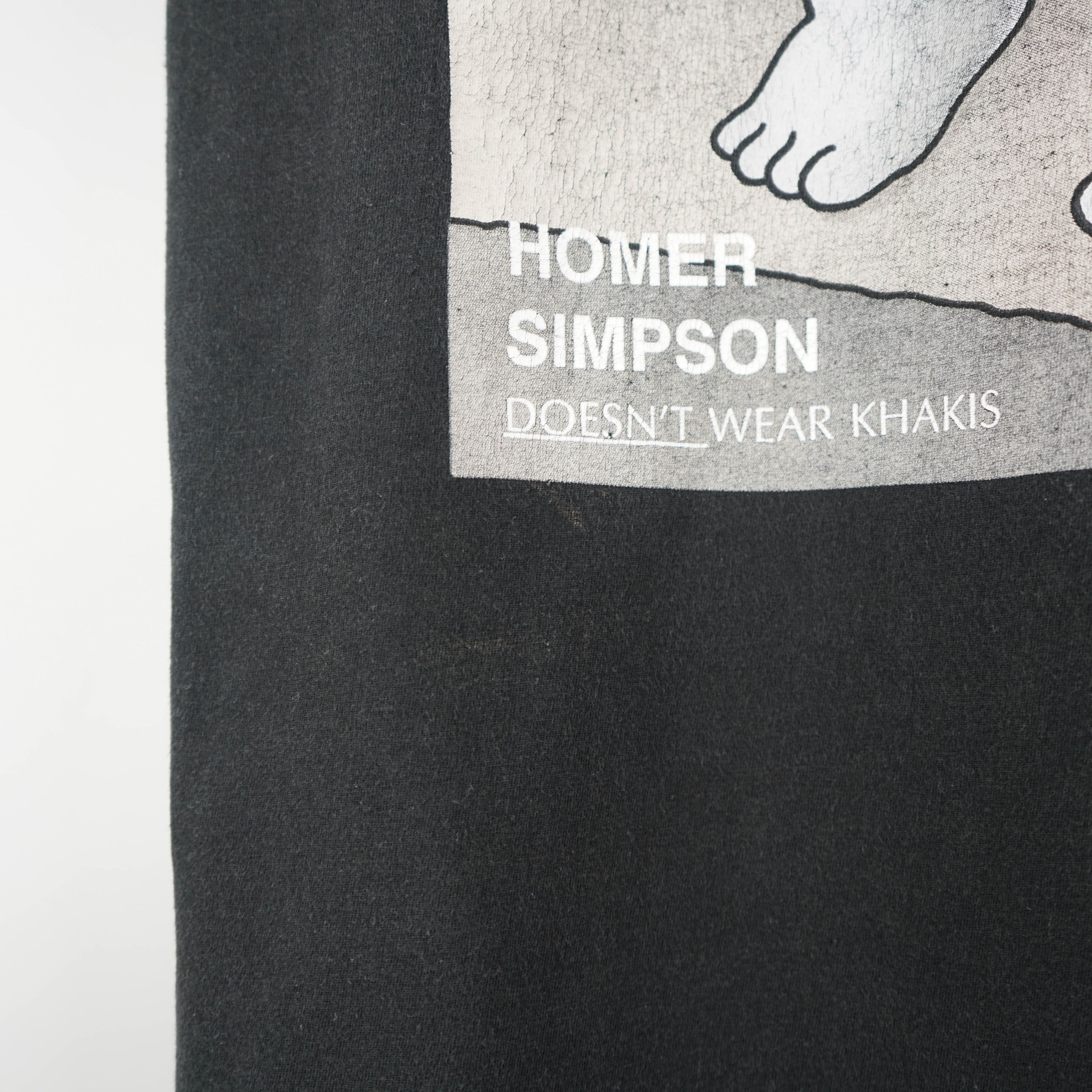 Cartoon Network × The Simpsons × Vintage Vintage 1995 Homer Simpson On A Couch T-Shirt Size US XL / EU 56 / 4 - 3 Thumbnail