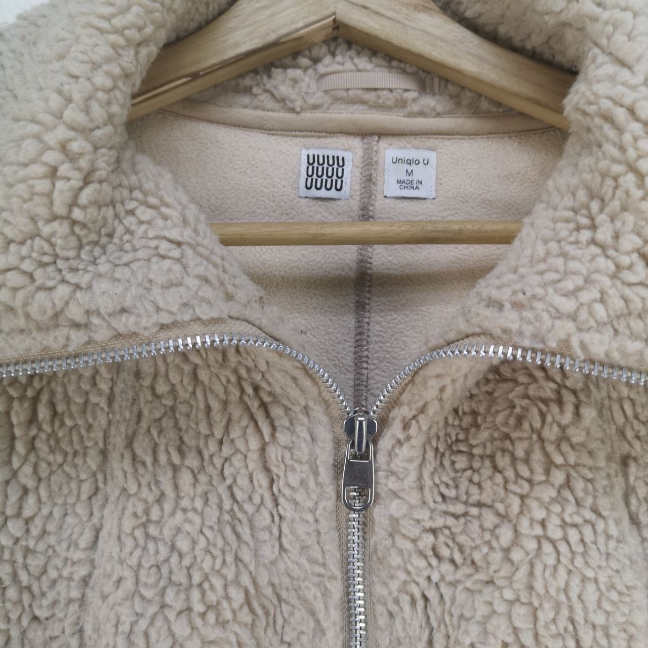 Japanese Brand × Lemaire Lemaire X Uniqlo Sherpa Jacket Size M / US 6-8 / IT 42-44 - 4 Thumbnail