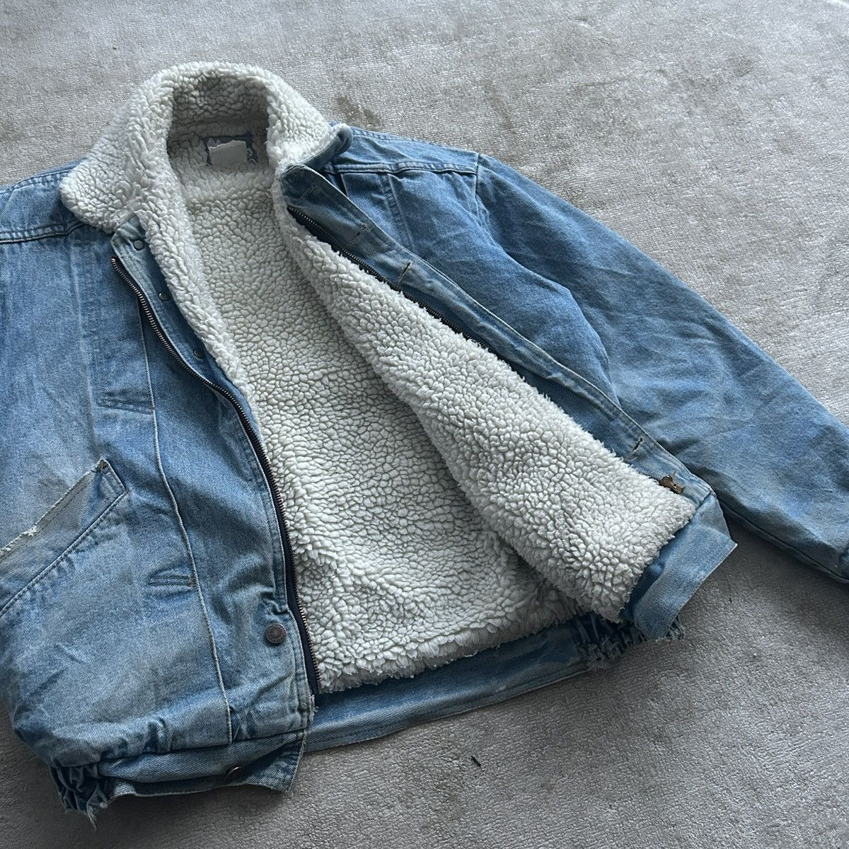 Vintage Vintage 70’s Sherpa Jean Jacket Size US M / EU 48-50 / 2 - 8 Thumbnail