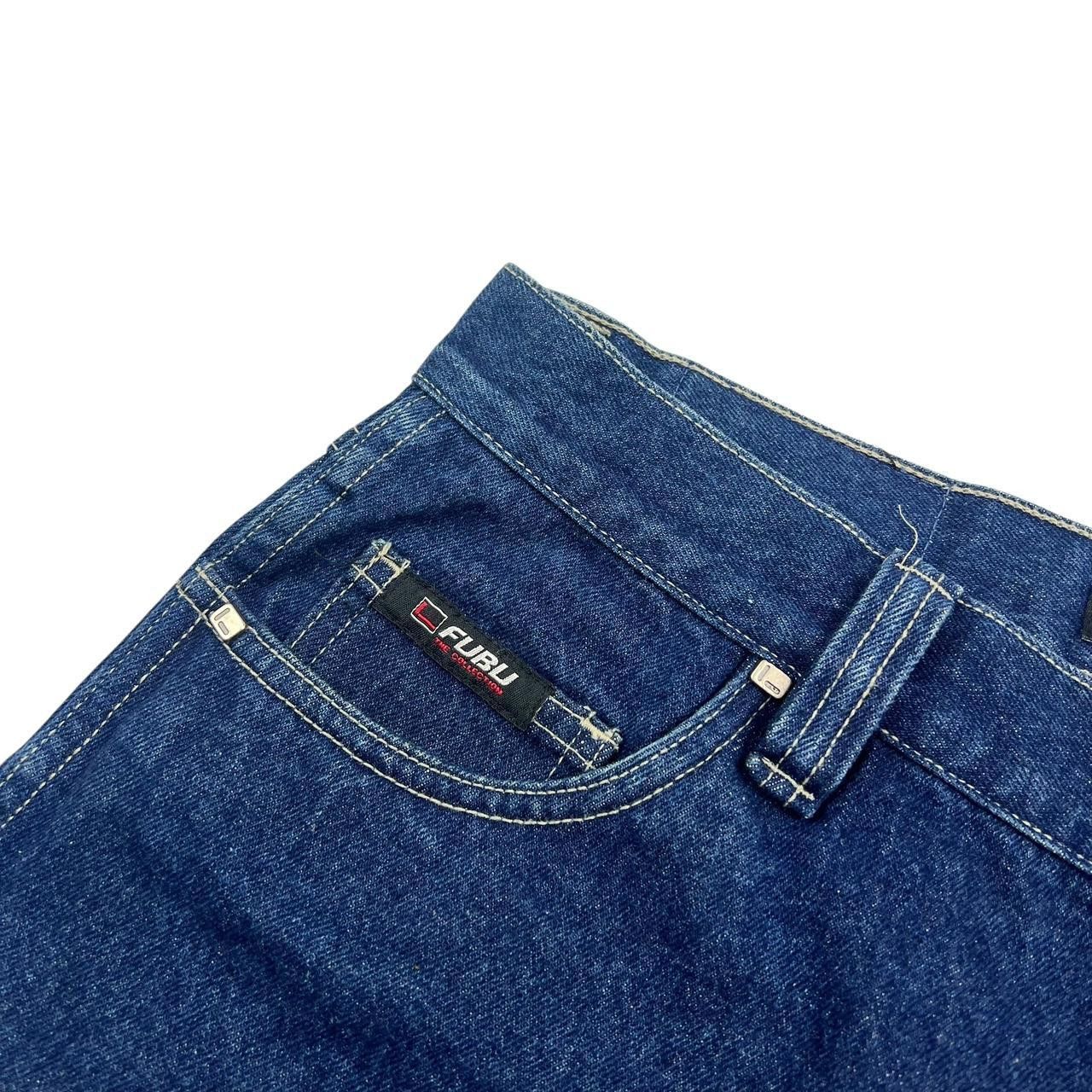 Fubu Vintage Fubu Denim Shorts / Jorts - Waist: 33” Size US 33 - 4 Thumbnail