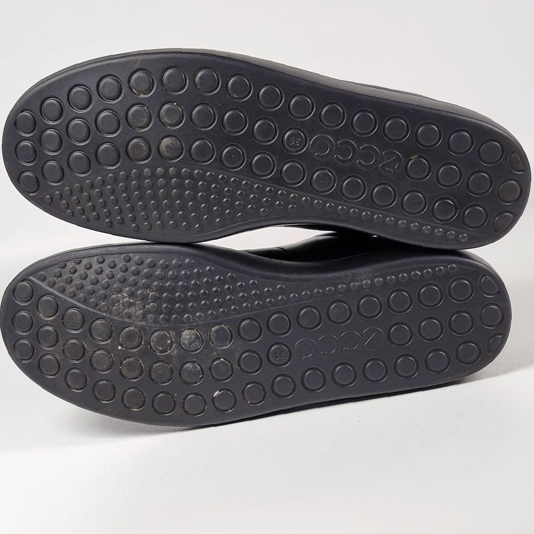 Ecco Ecco Soft 7 Mono Black Leather Women's Size 39 EU /8-8.5 US Sneaker Size US 6 / IT 36 - 7 Thumbnail