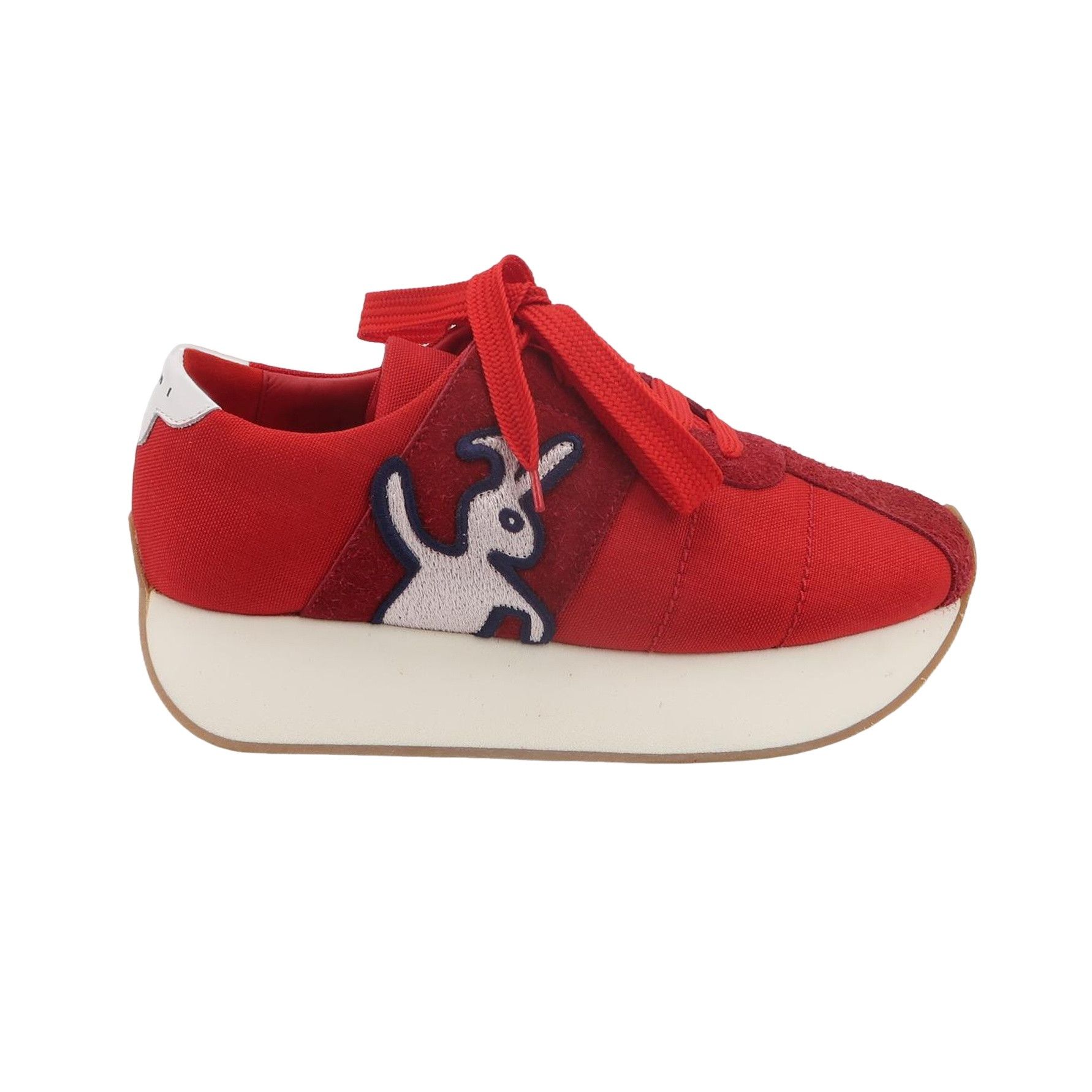 Marni Marni Dance Bunny Red Sneakers 41 Size US 8 / EU 41 - 1 Thumbnail
