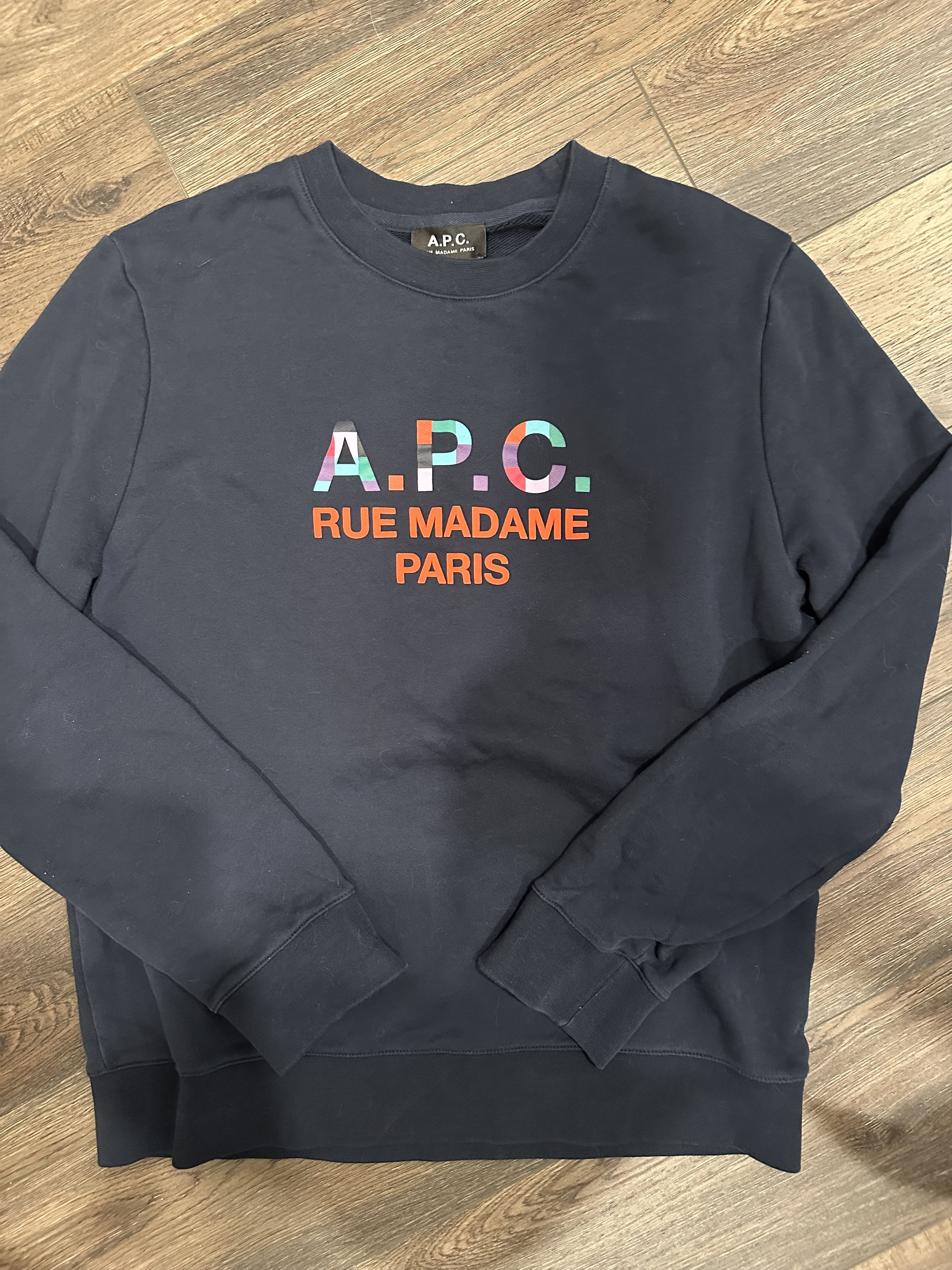 A.P.C. APC Achille sweatshirt Size US S / EU 44-46 / 1 - 1 Thumbnail