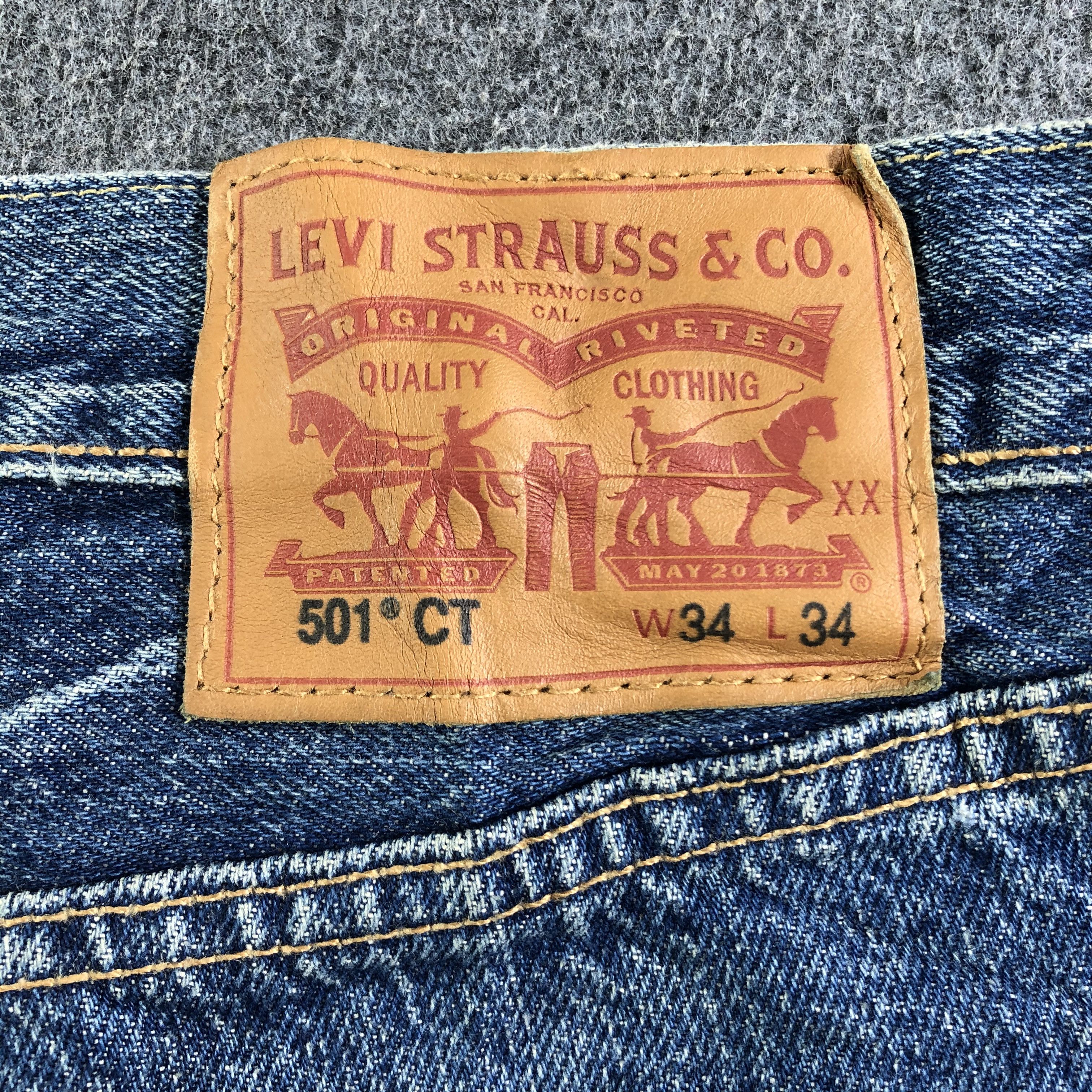 Levi's × Vintage Vintage Blue Wash Levis 501 Jeans-J3108 Size US 36 / EU 52 - 5 Thumbnail