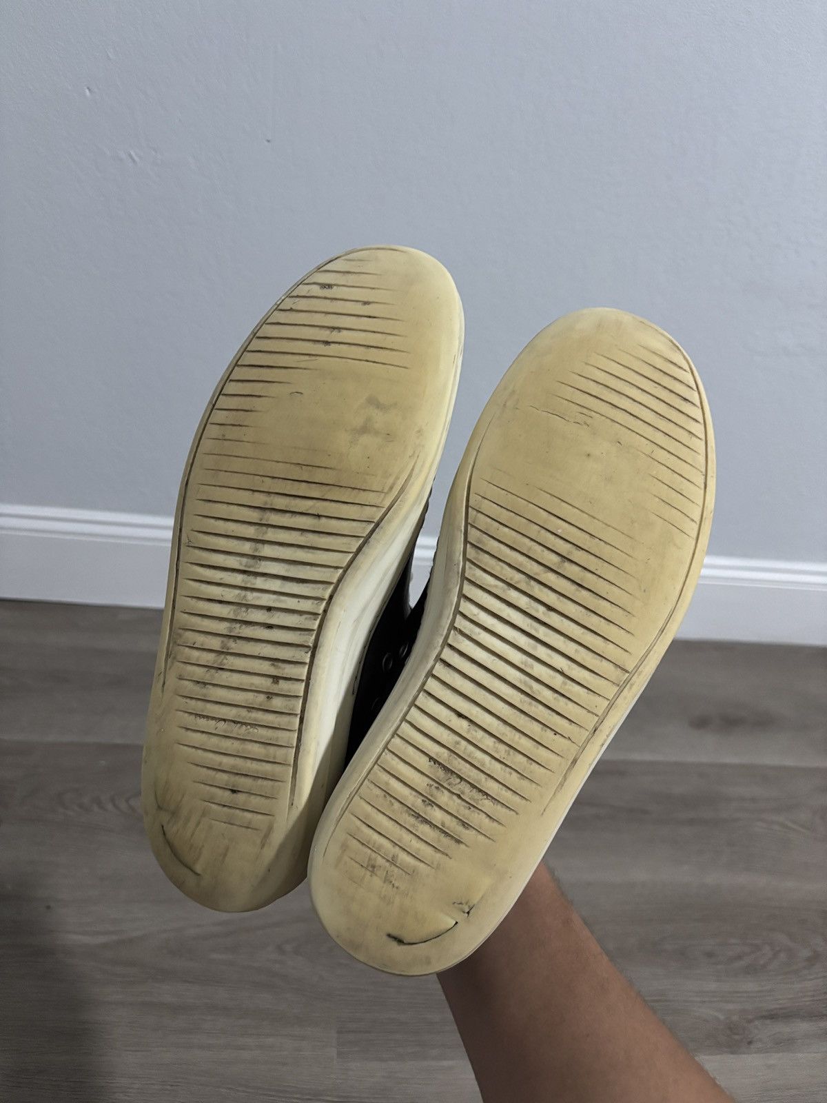 Rick Owens MAINLINE Rick Owen Ramone Low Size US 10 / EU 43 - 7 Thumbnail