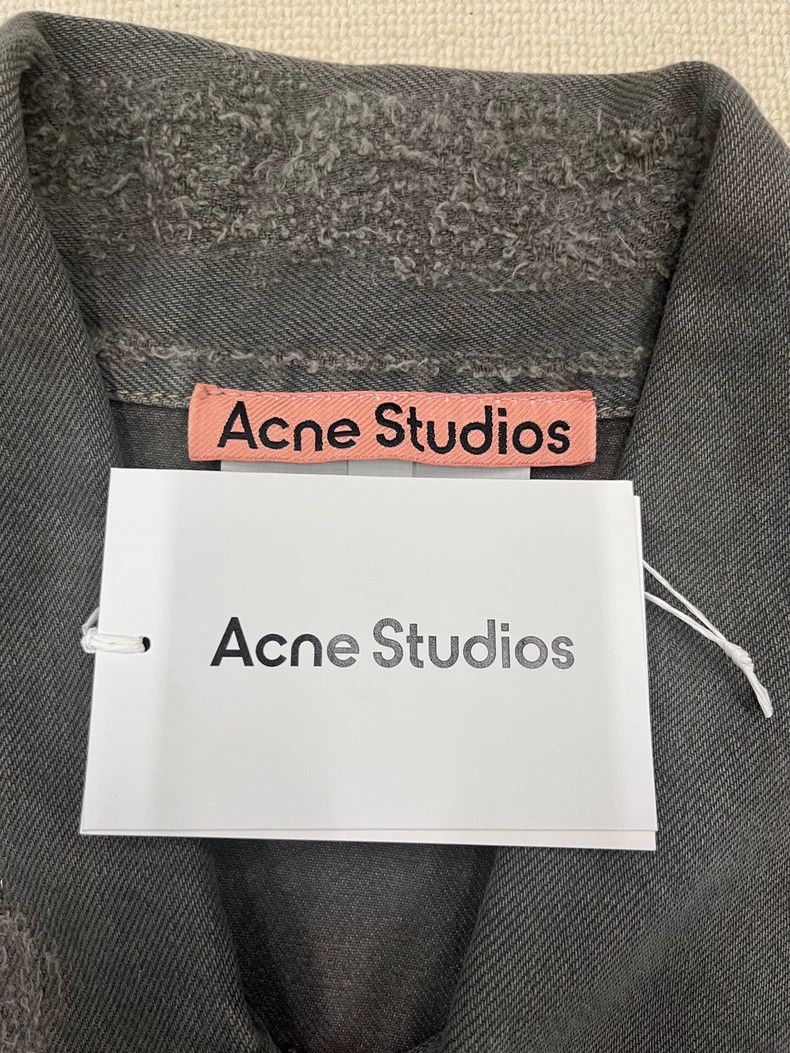 Acne Studios Acne Studios Solid-color single-breasted denim jacket Size US M / EU 48-50 / 2 - 5 Thumbnail