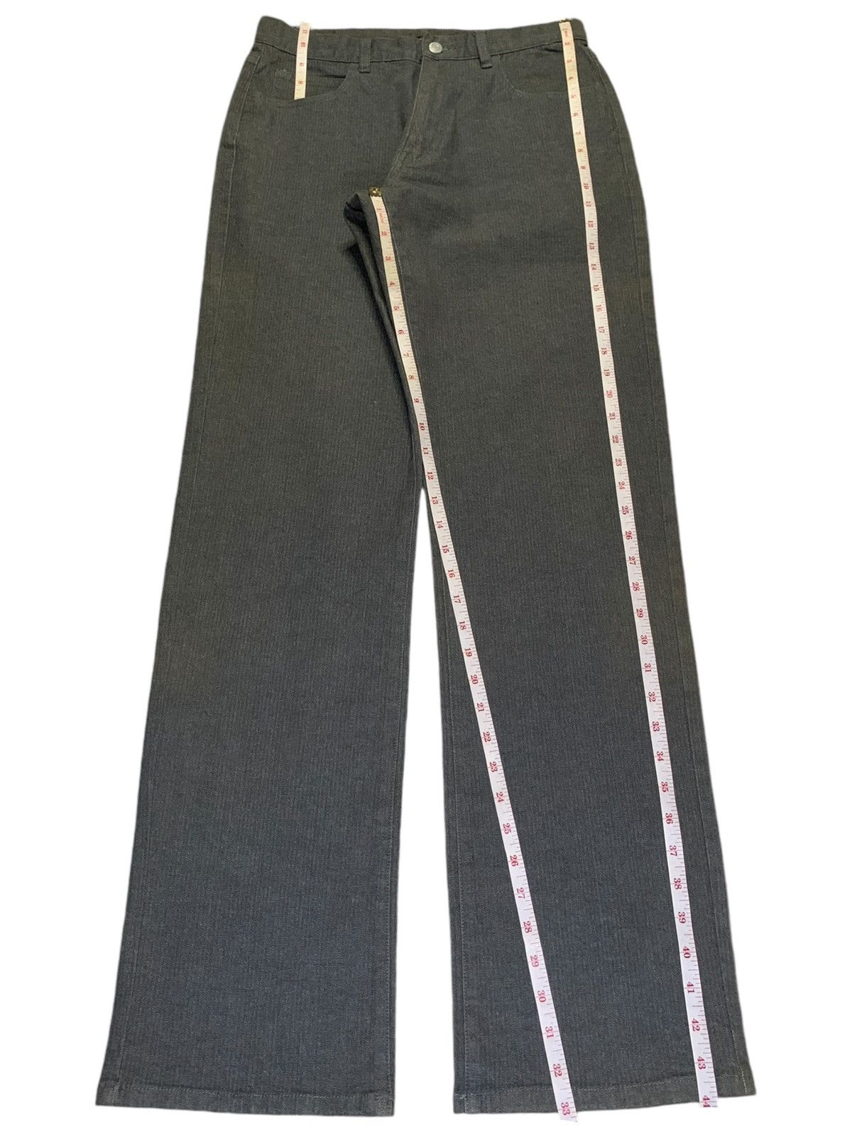 Japanese Brand SALES🔥Vintage Japanese Brand Striped Style Baggy Jeans Size US 31 - 13 Thumbnail