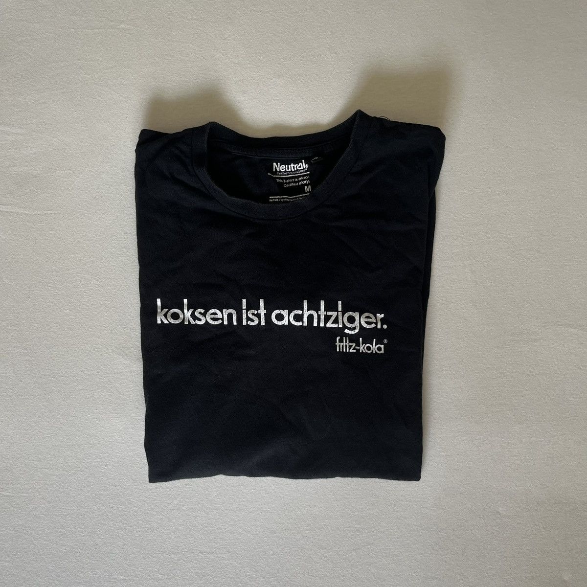 Other “Doing coke is 80s” vintage german t-shirt Size US M / EU 48-50 / 2 - 5 Thumbnail