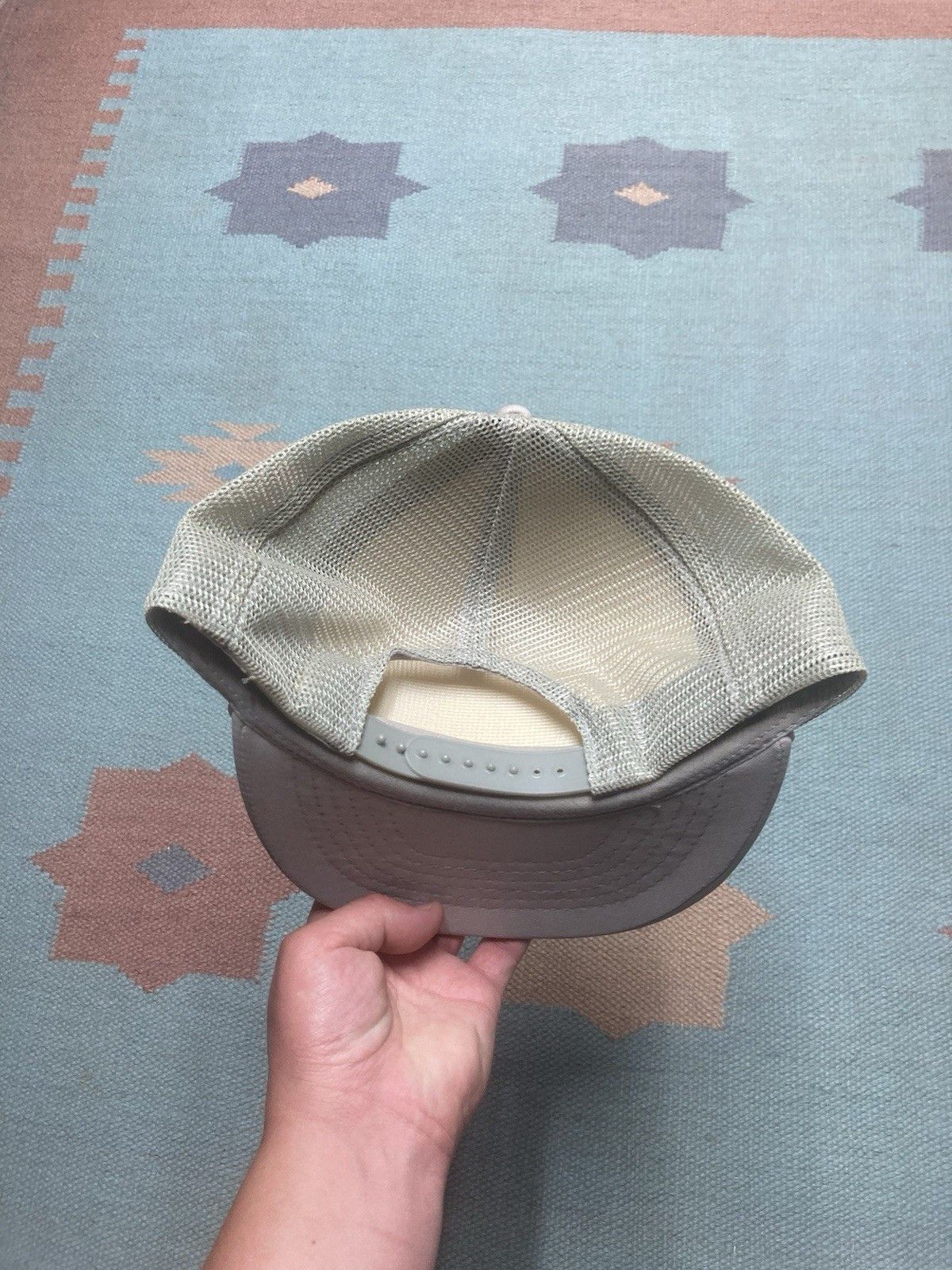 Vintage trucker hat Big L lumberland Michigan gray lumber SnapBack Size ONE SIZE - 4 Thumbnail