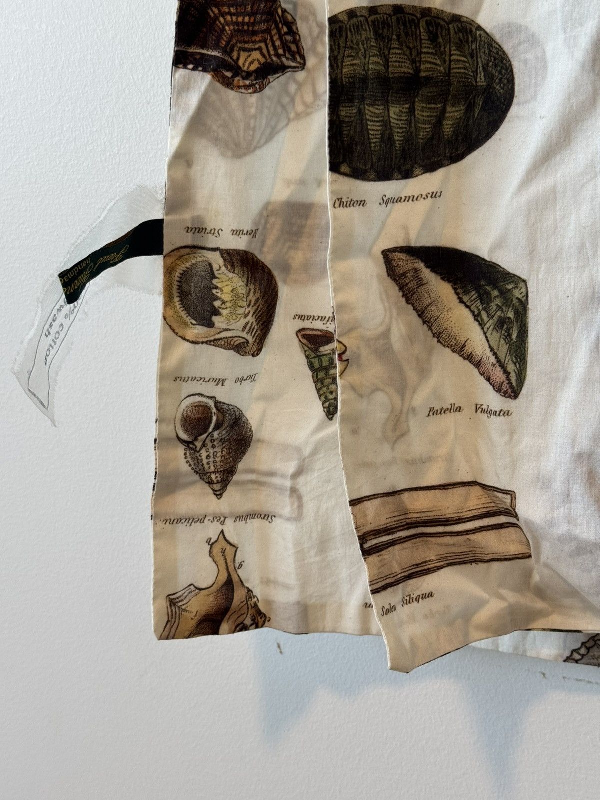 Paul Harnden Shoemakers Shell Printed Cotton Scarf Size ONE SIZE - 3 Thumbnail