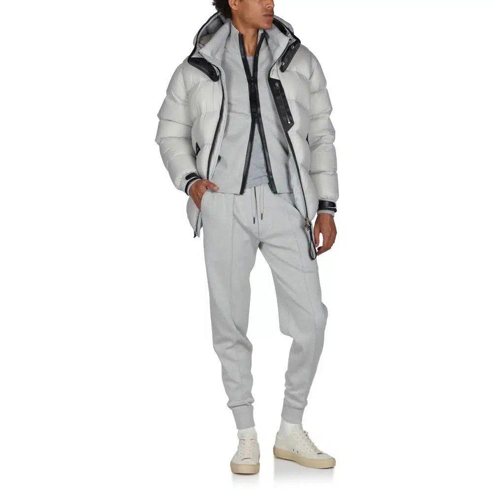 Tom Ford o1loc1c1024 TFO509 Quilted Down Jacket in White Size US L / EU 52-54 / 3 - 2 Thumbnail