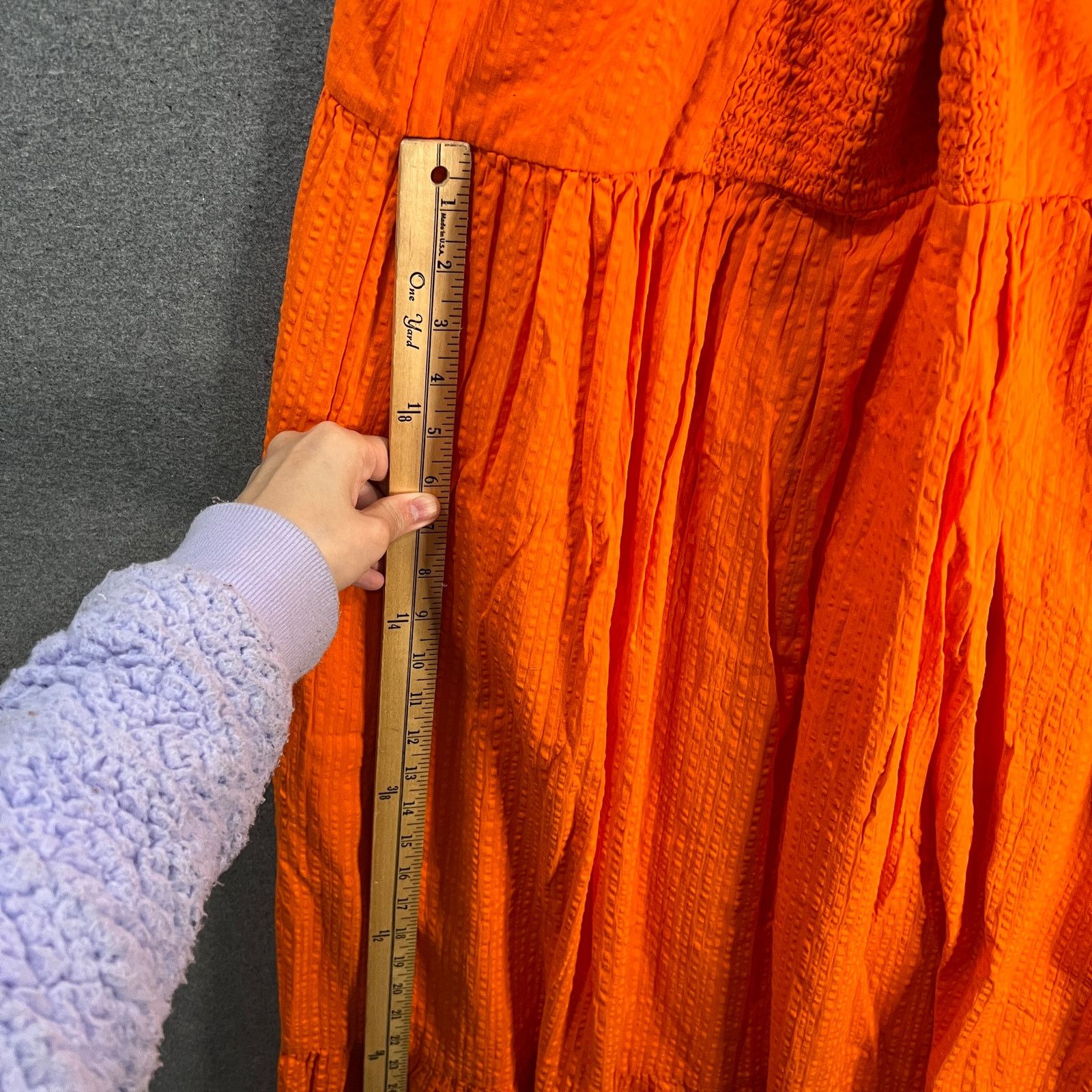 Other Destination 365 Regular Seersucker Maxi Dress Bright Size L / US 10 / IT 46 - 9 Thumbnail