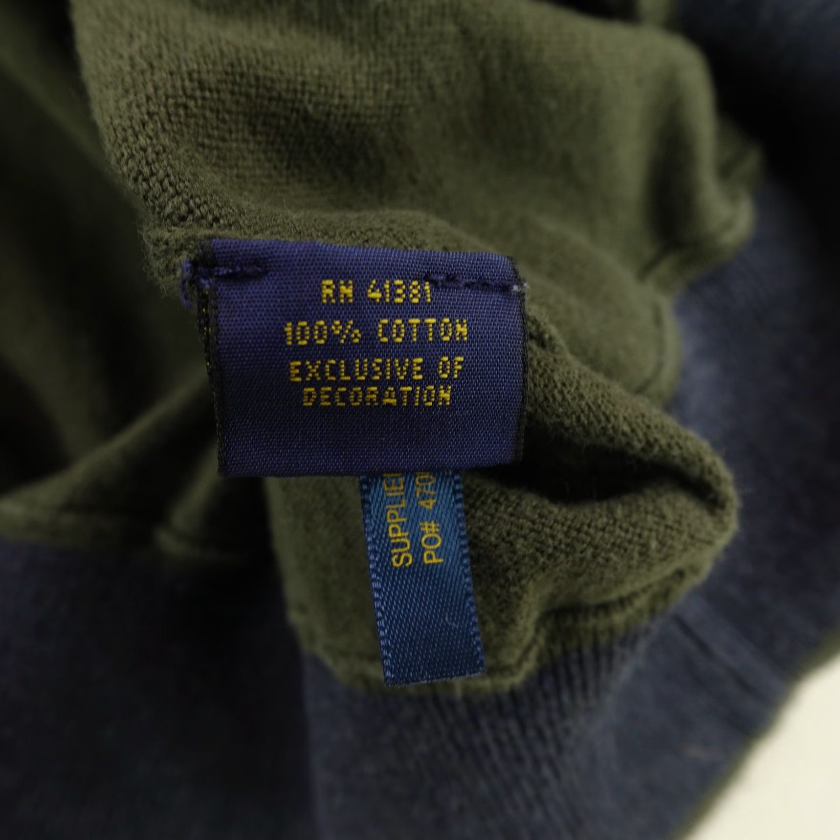 Polo Ralph Lauren VINTAGE Polo Ralph Lauren Sweater Shirt Mens XL Green Full Zip Knit Logo Pony Mens 80s 90s Classic Outdoor zipper Size US XL / EU 56 / 4 - 5 Thumbnail