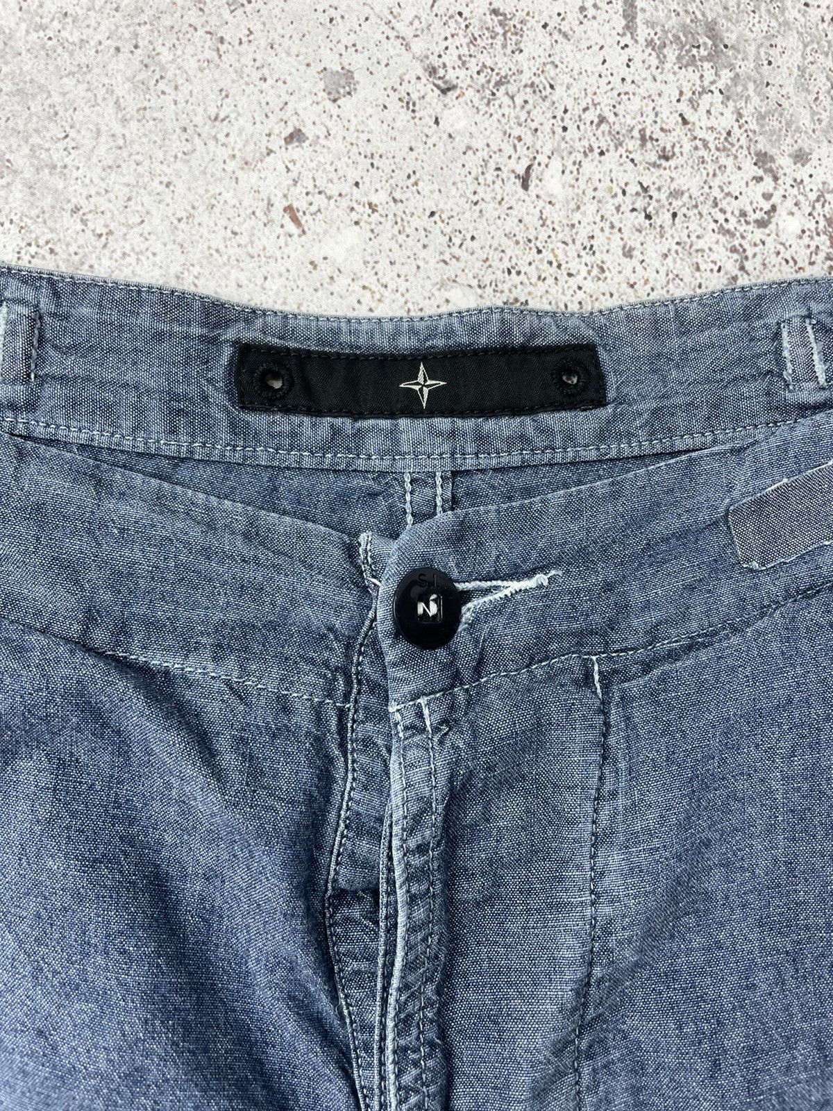 Stone Island × Vintage Vintage Stone Island Casual Pants y2k Size US 36 / EU 52 - 8 Thumbnail
