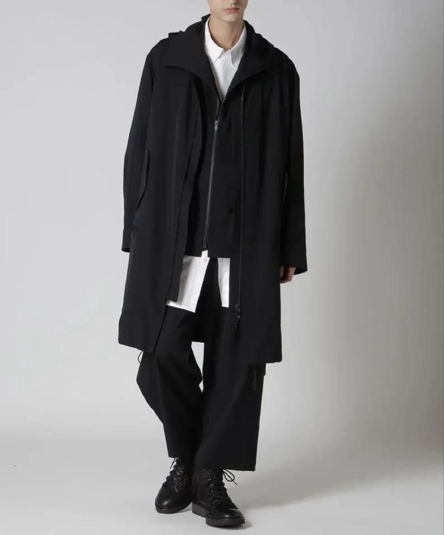 Yohji Yamamoto Yohji Yamamoto Pour Homme WOOLGABARDINE N3B JACKET Size US M / EU 48-50 / 2 - 7 Thumbnail