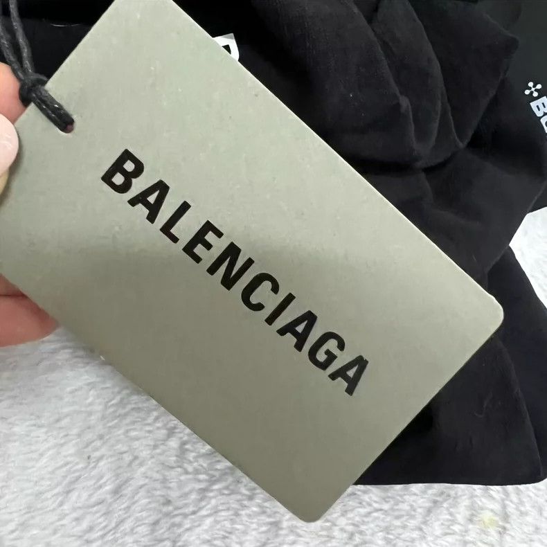 Balenciaga Balenciaga size 34 Black Logo Printed Short Sleeve Size S / US 4 / IT 40 - 5 Thumbnail