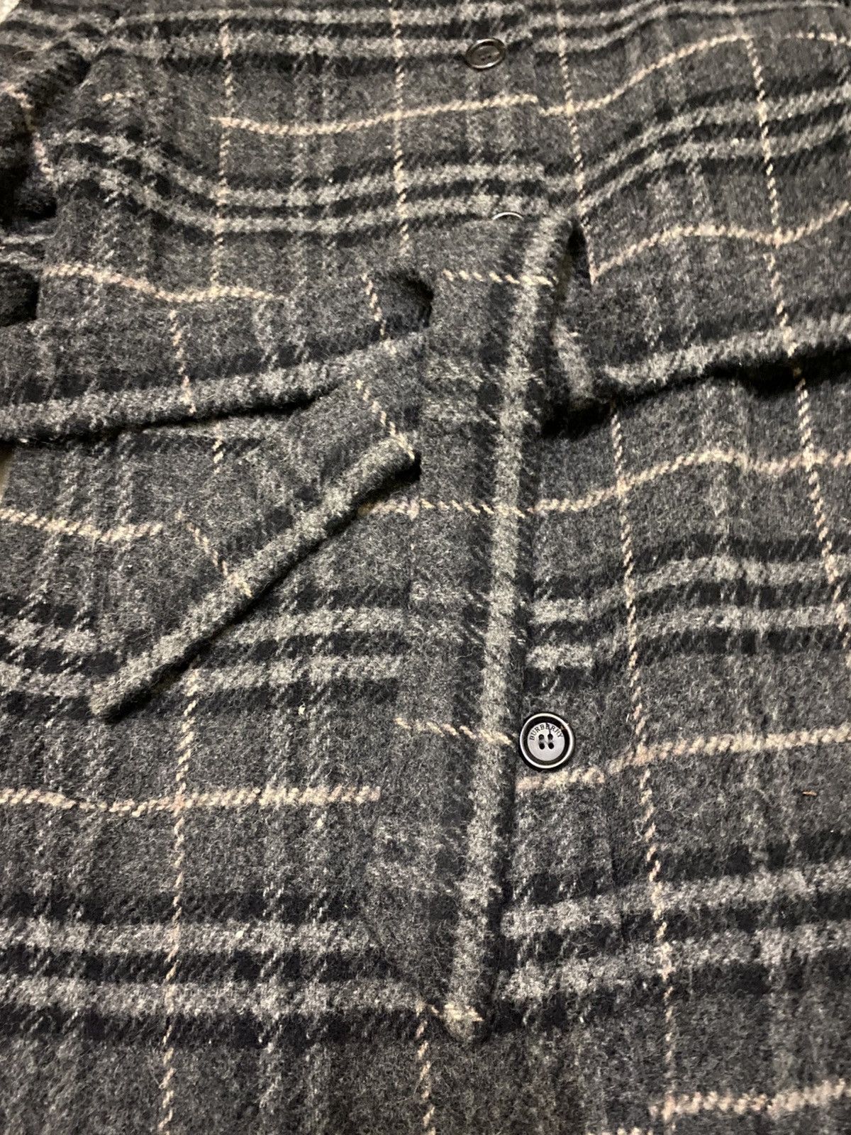 Burberry BURBERRY LONDON WOOL PLAID BELTED COAT Size M / US 6-8 / IT 42-44 - 8 Thumbnail