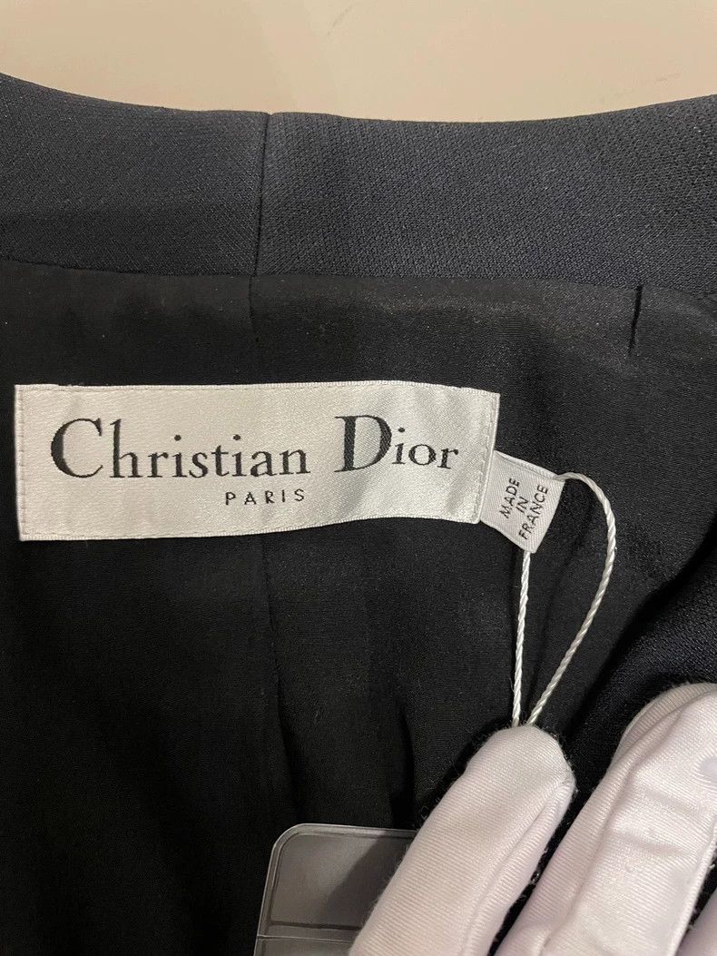 Dior Dior Black wool suit Size XS / US 0-2 / IT 36-38 - 3 Thumbnail