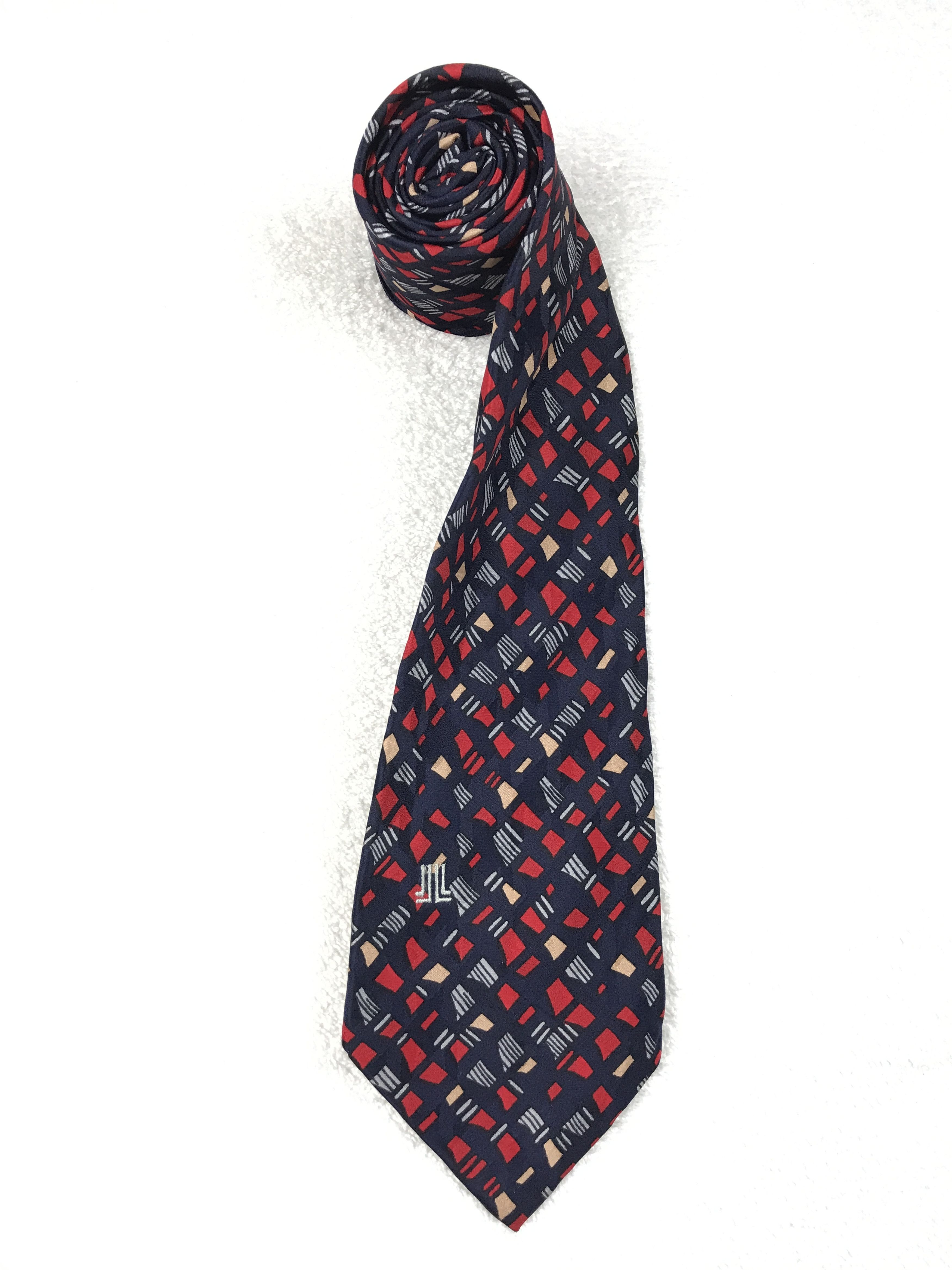 Designer × Lanvin × Vintage Vintage Lanvin Silk Necktie Size ONE SIZE - 2 Thumbnail