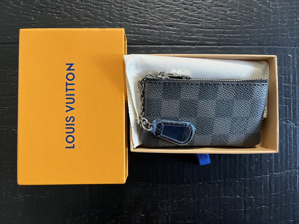 Louis Vuitton Coin Pouch / Purse in Black, Women's