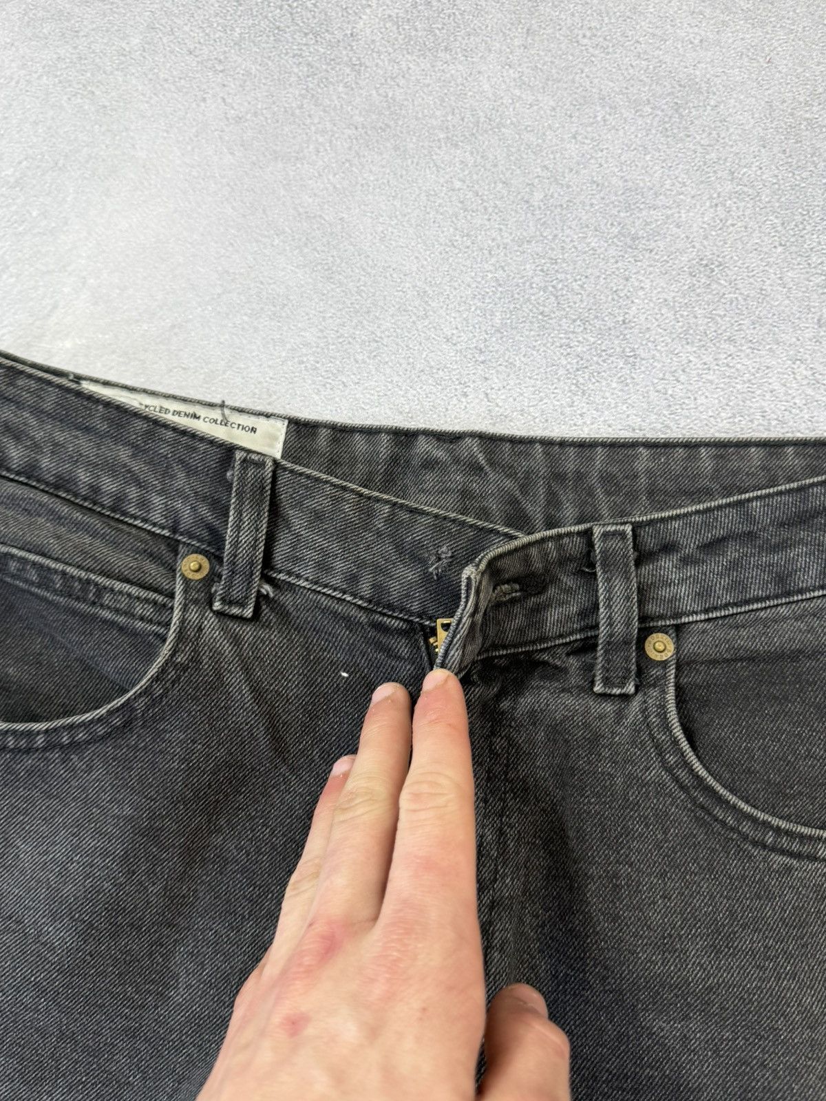 Hedi Slimane Vintage Hedi Slimane Style Washed Selvedge Jeans Denim Size US 32 / EU 48 - 9 Thumbnail