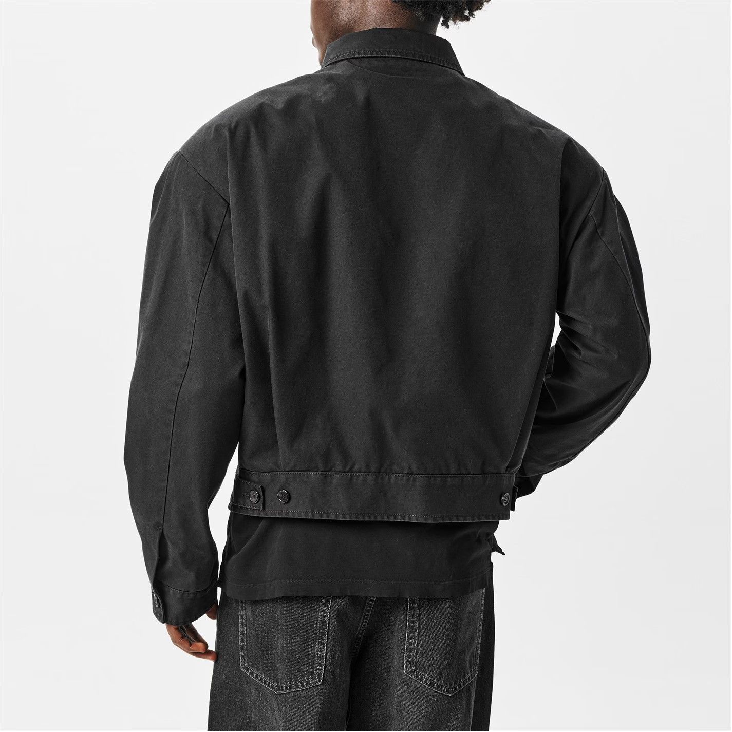 Dsquared2 o1g2r1mq0426 Easy Cotton Kaban Overshirt in Black Size US M / EU 48-50 / 2 - 4 Thumbnail