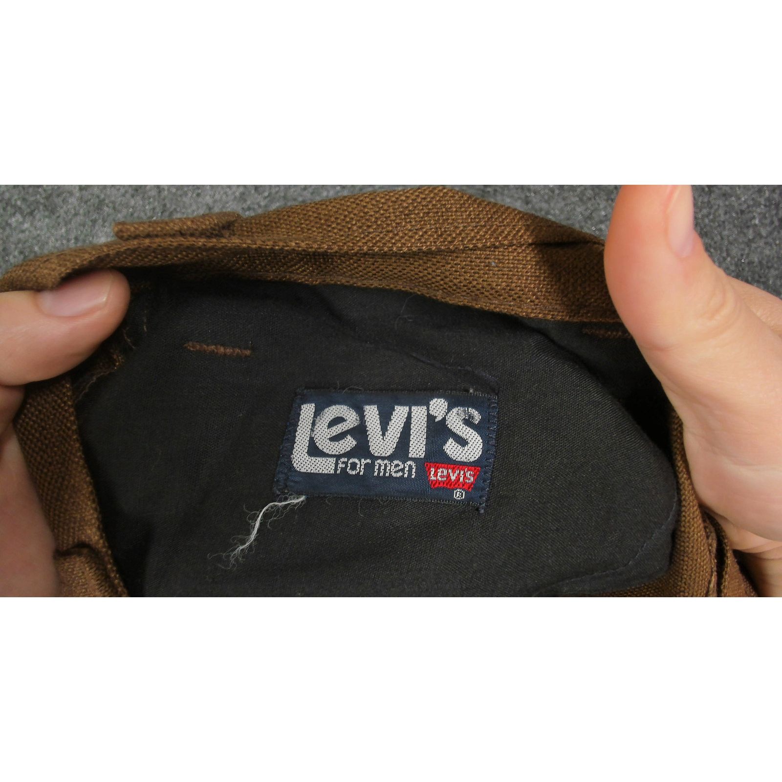 Levi's Vintage 70s Levis For Men Black Tab Brown Pants 38x29 Size US 38 / EU 54 - 10 Thumbnail