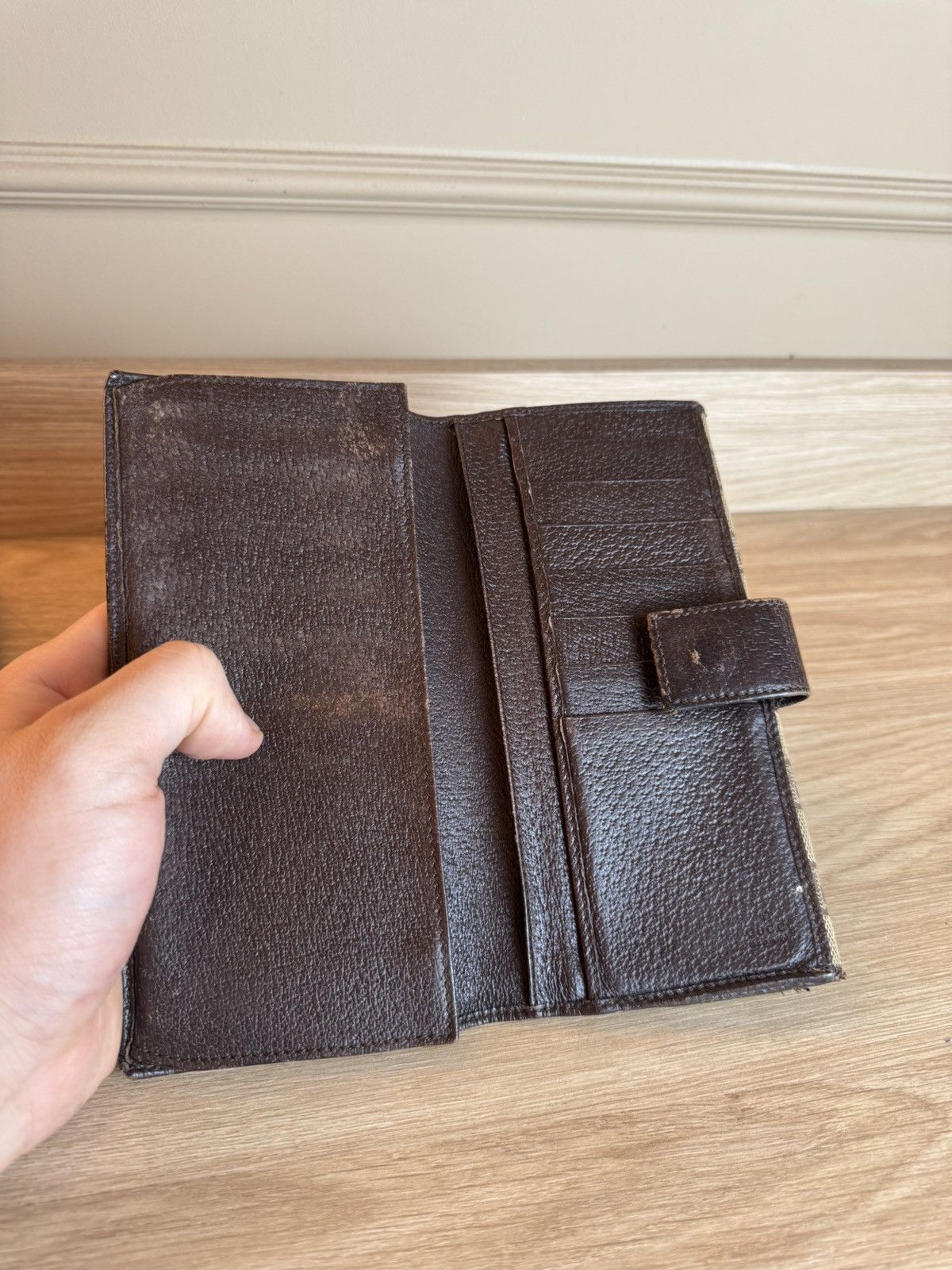 Gucci Monogram Long Wallet