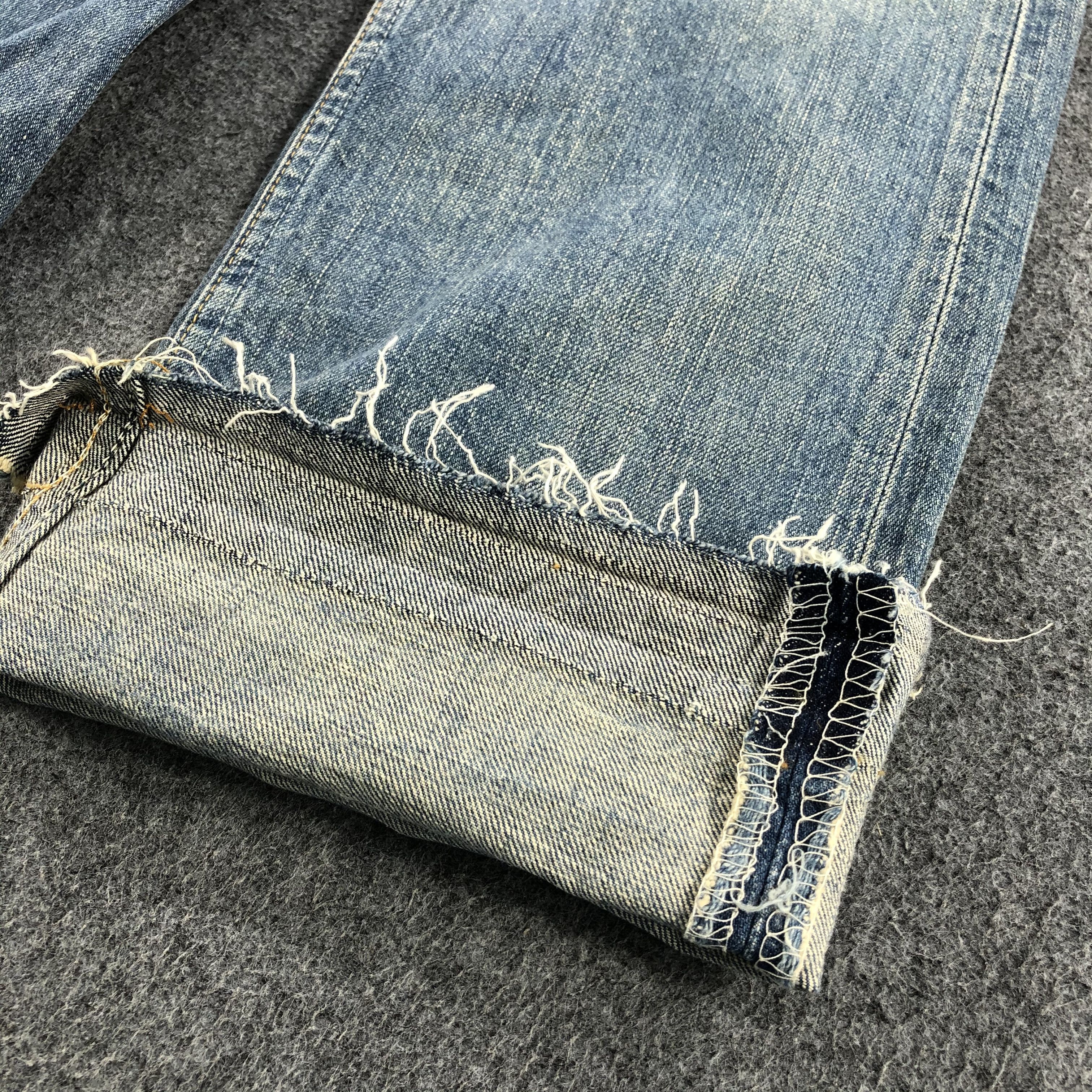 Levi's Vintage Levi's 501 Jeans Stone Wash Distressed Denim KJ347 Size US 30 / EU 46 - 7 Thumbnail