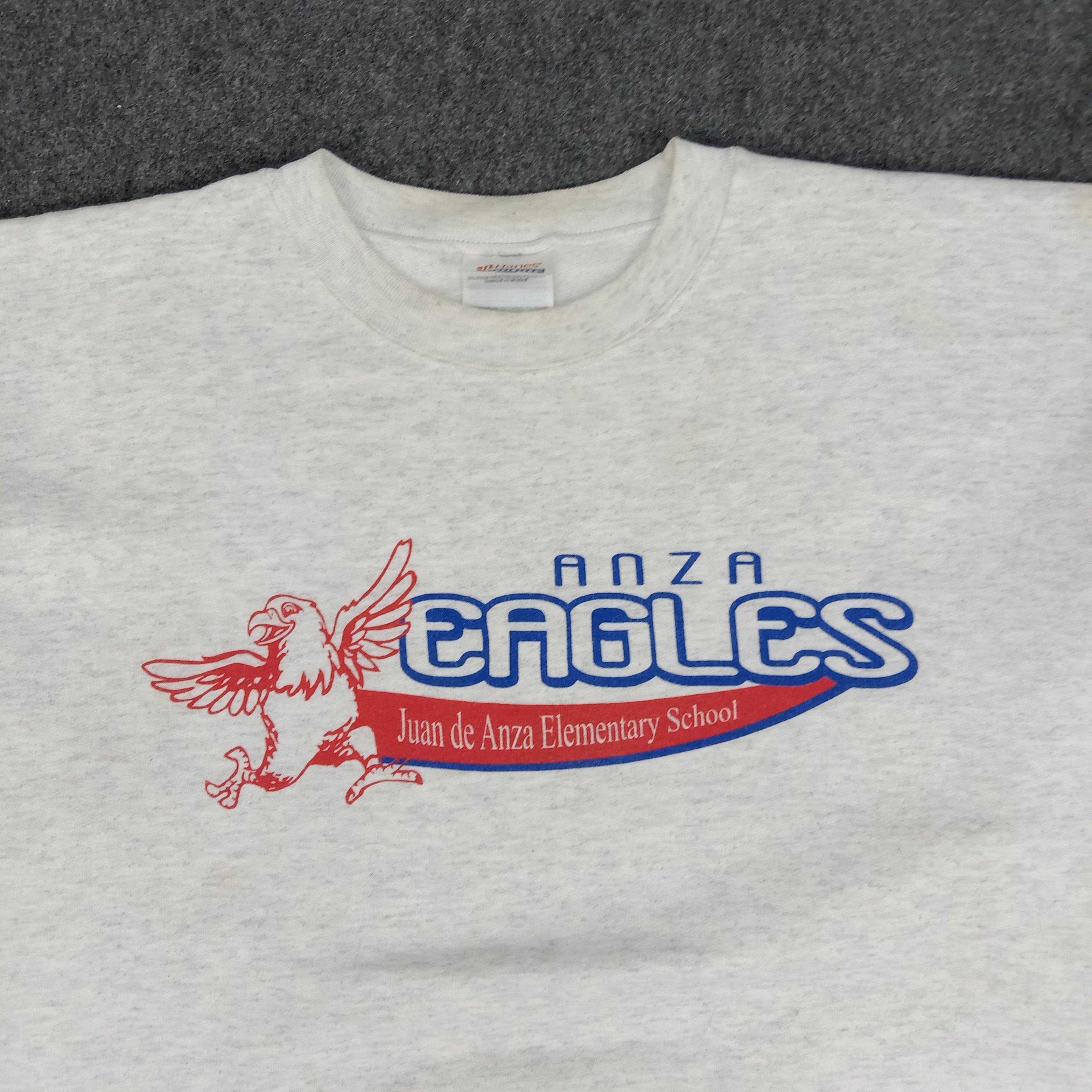 Vintage Anza Eagles Elementary School American Sweatshirt Size US L / EU 52-54 / 3 - 2 Thumbnail