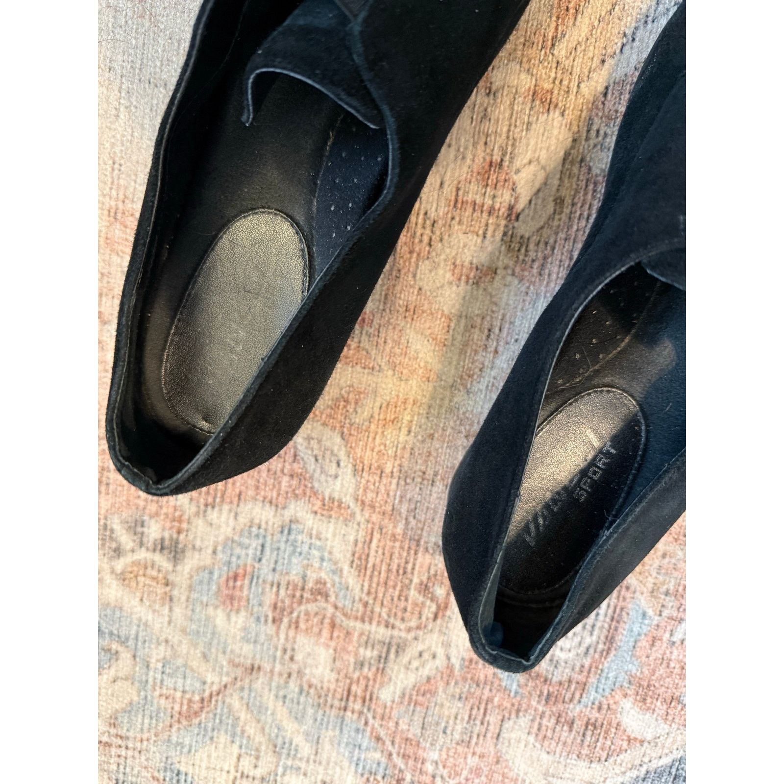 VANELI VANELi Sport Black Slip-On Leather Loafers, Sz 9.5 Size US 9.5 / IT 39.5 - 4 Thumbnail