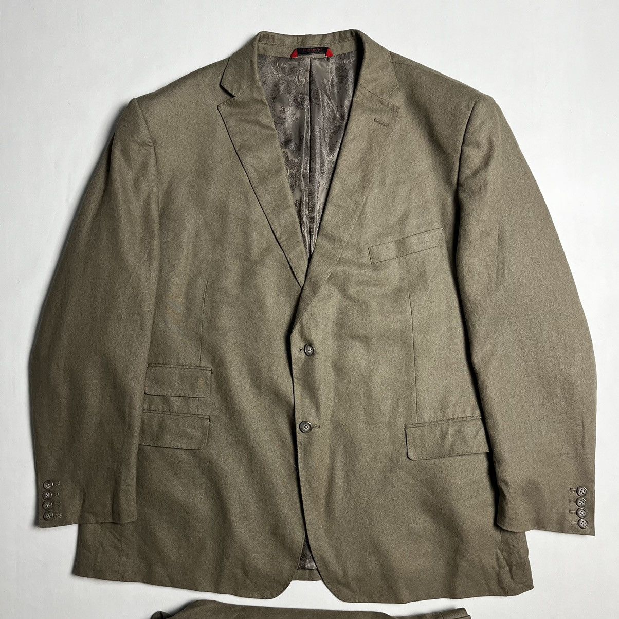 Brioni Bianca Brioni Loro Piana Suit Size 52R - 2 Thumbnail