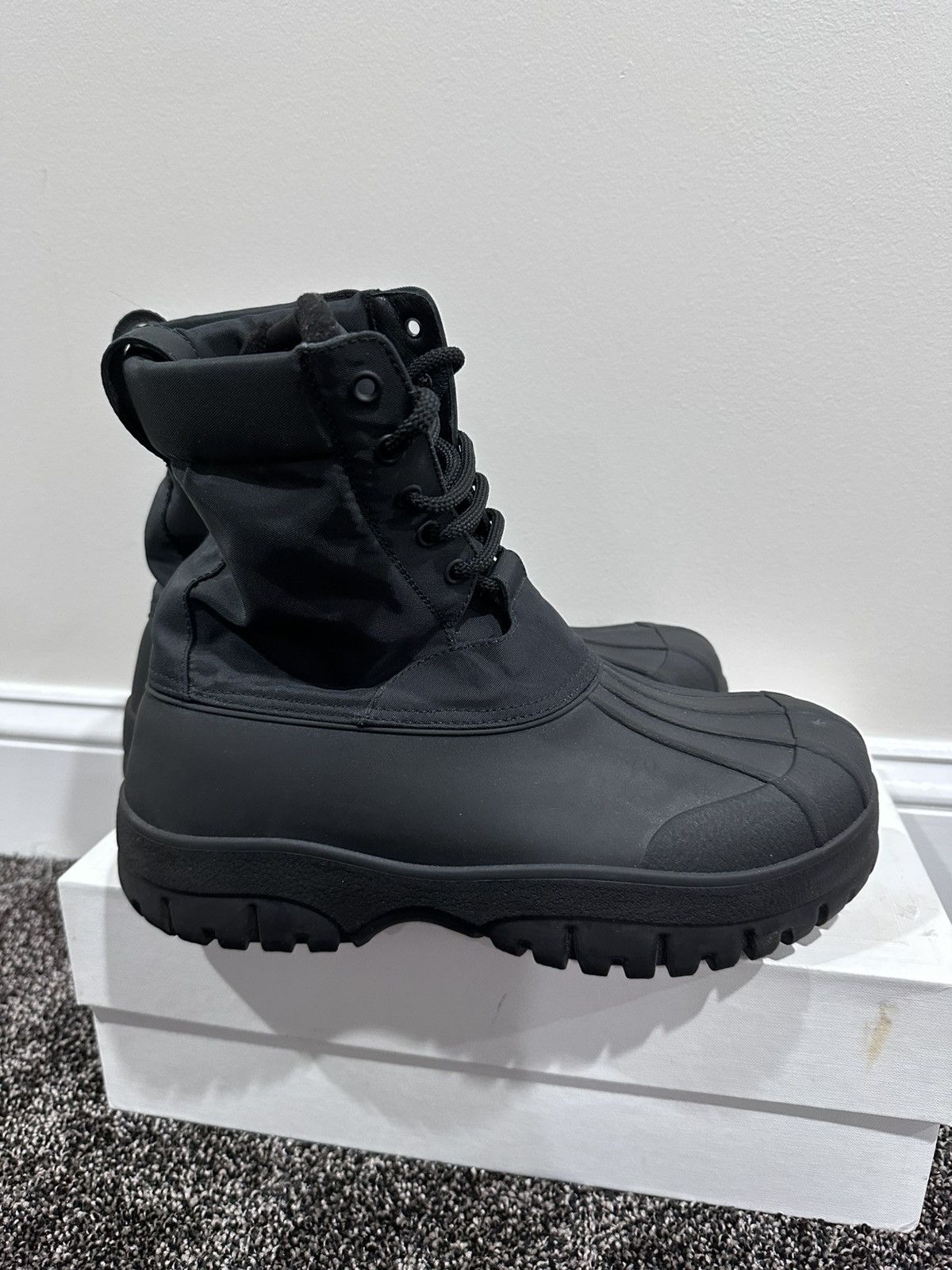 Celine Celine x Phoebe Philo Black Duck Boots Size US 8 / IT 38 - 7 Thumbnail