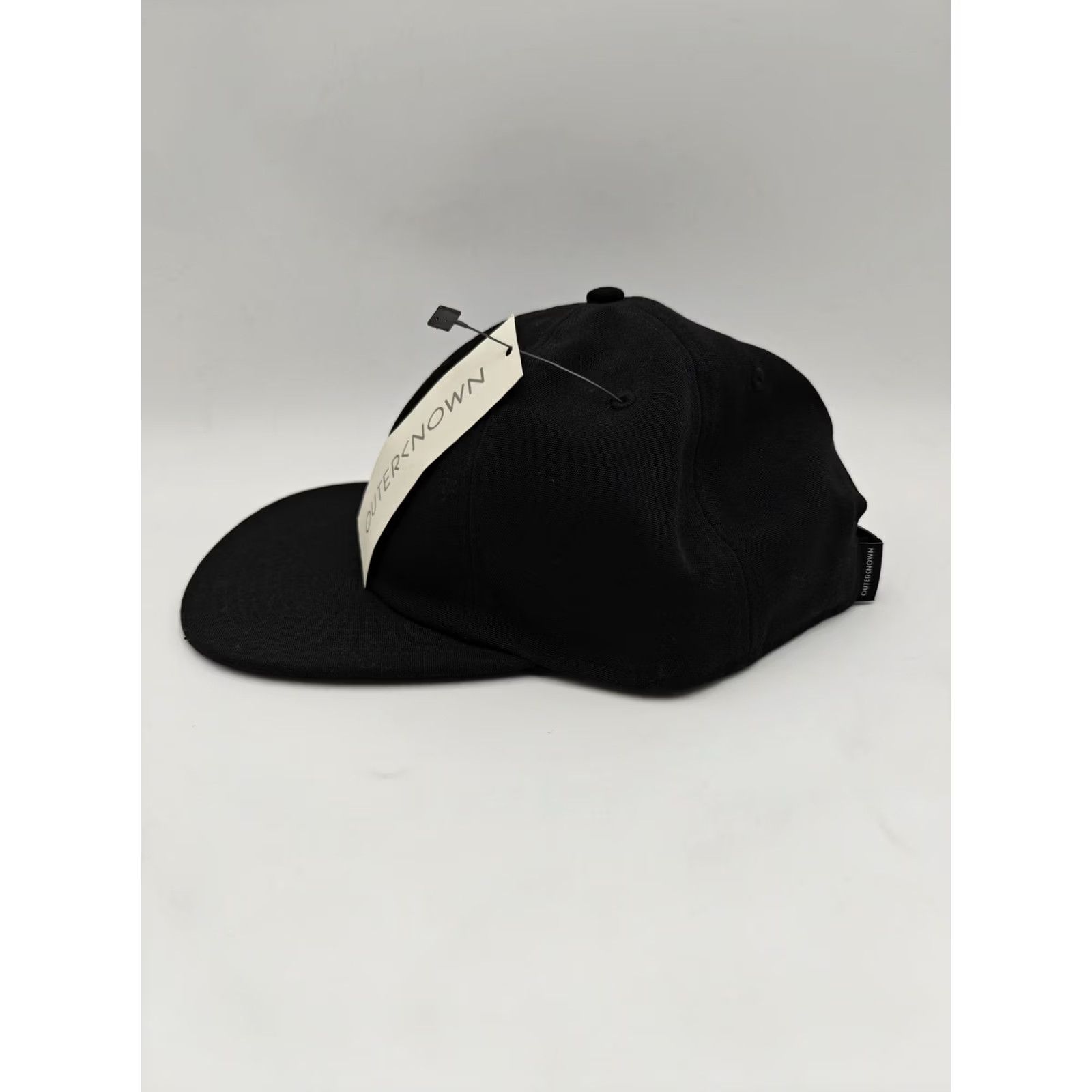 Outerknown Outerknown Hat Mens One Size Black Cap Strap Back Recycled Polyester Baseball Size ONE SIZE - 6 Thumbnail